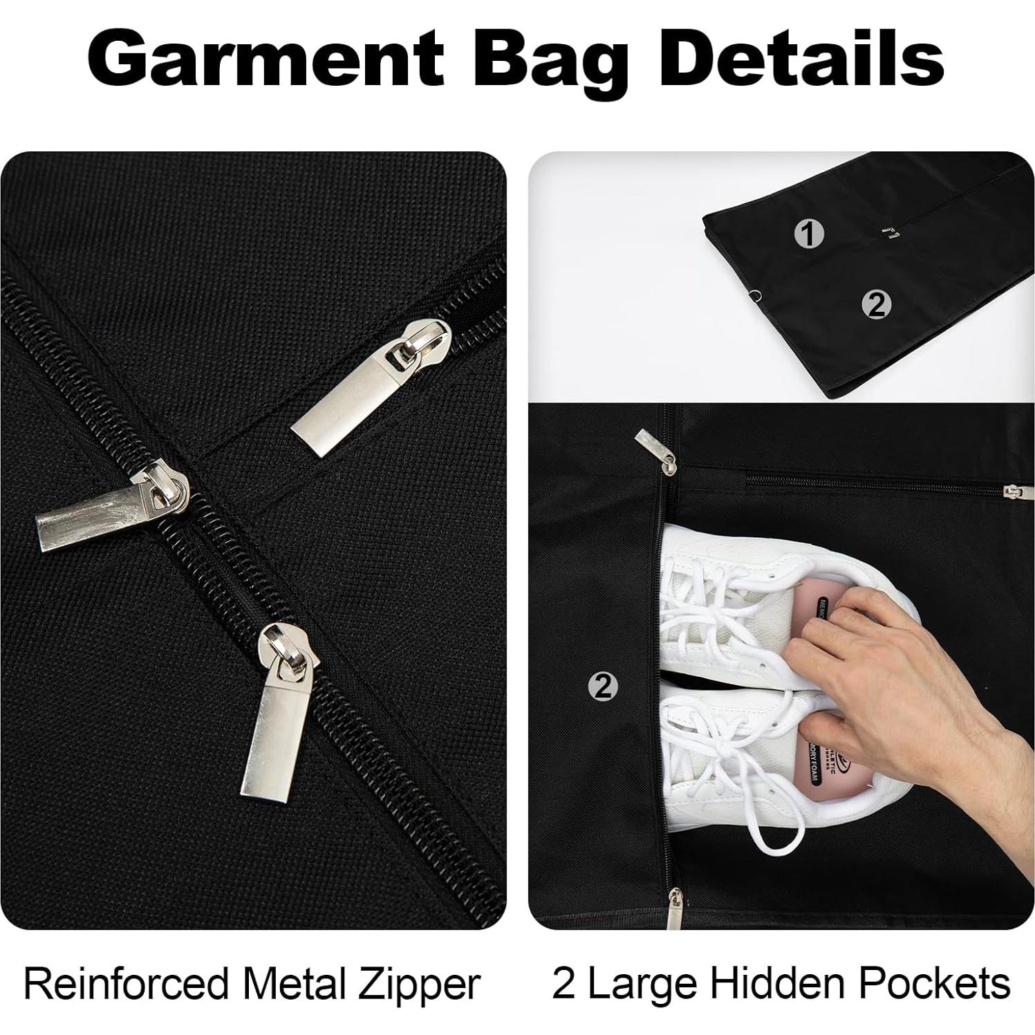 Bolsa de Ropa Elite Dance Gear 132 cm Negra 2 Paquetes