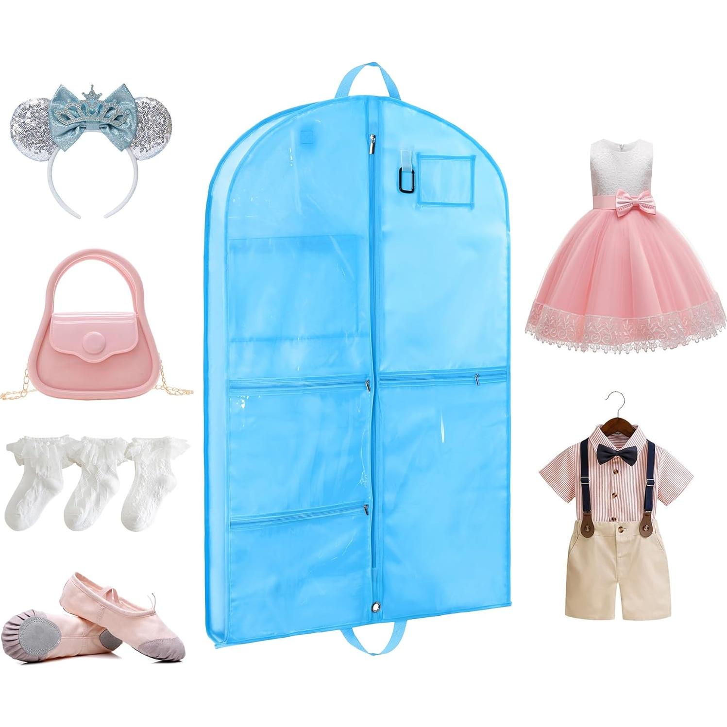 Bolsa de Ropa Colgante Elarisia 101.6 cm Impermeable Negra