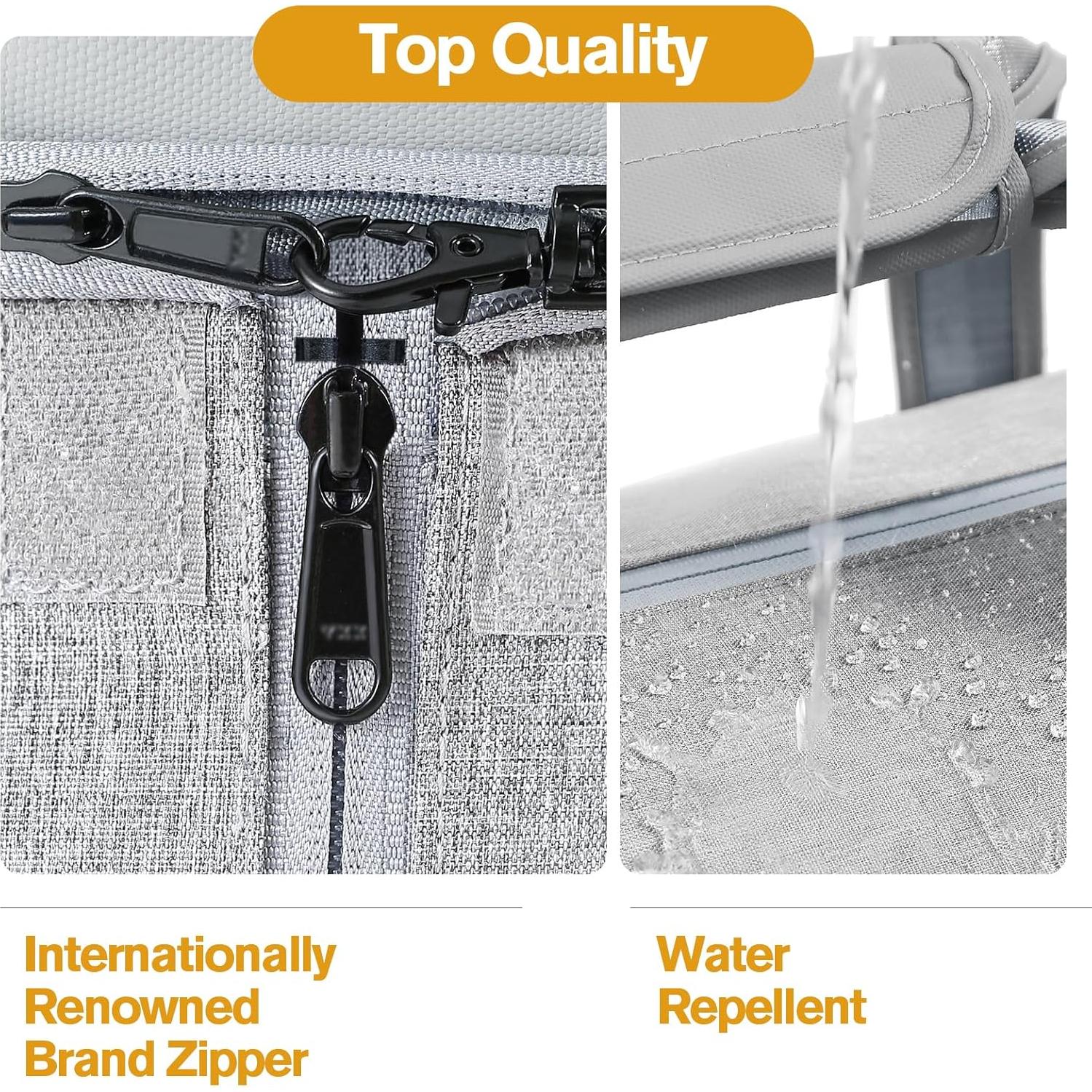 Bolsa de Ropa para Viaje Richeart Mediana Gris Claro 45L