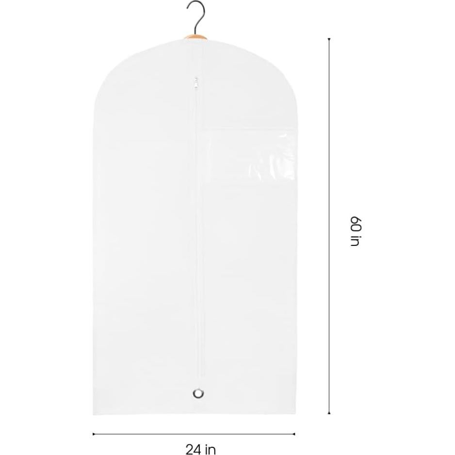 Bolsas de Ropa Transpirables L-Pack 152.4cm con Ventana