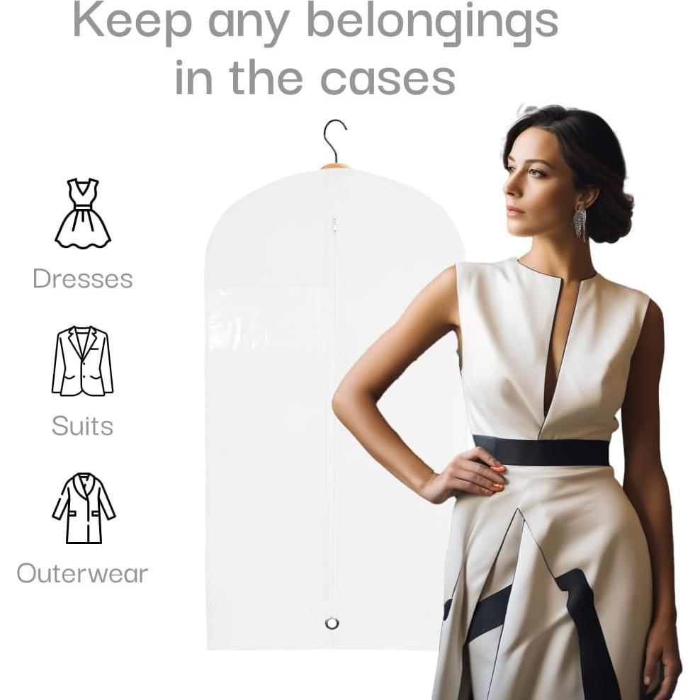 Bolsas de Ropa Transpirables L-Pack 152.4cm con Ventana