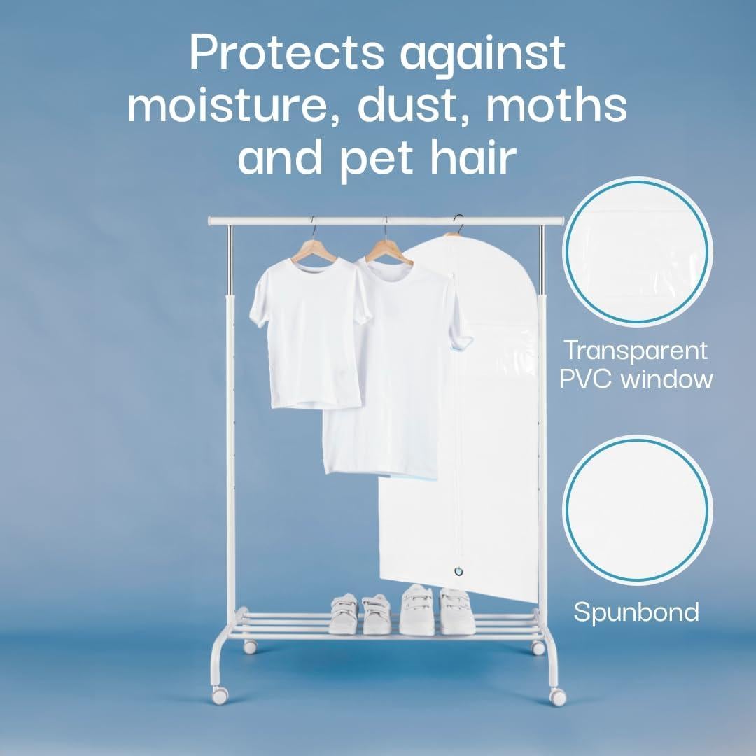 Bolsas de Ropa Transpirables L-Pack 152.4cm con Ventana