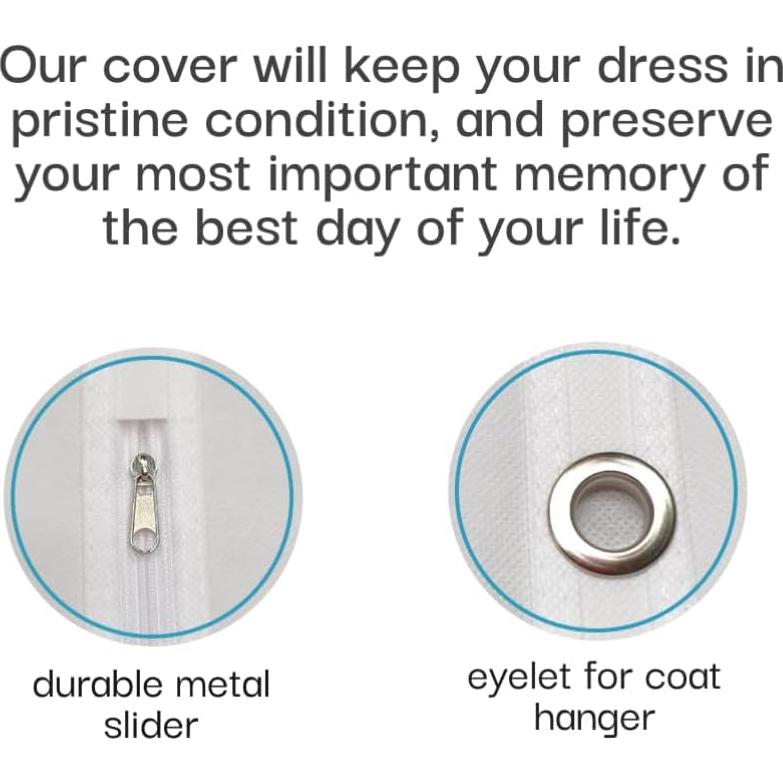 Bolsas de Ropa Transpirables L-Pack 152.4cm con Ventana