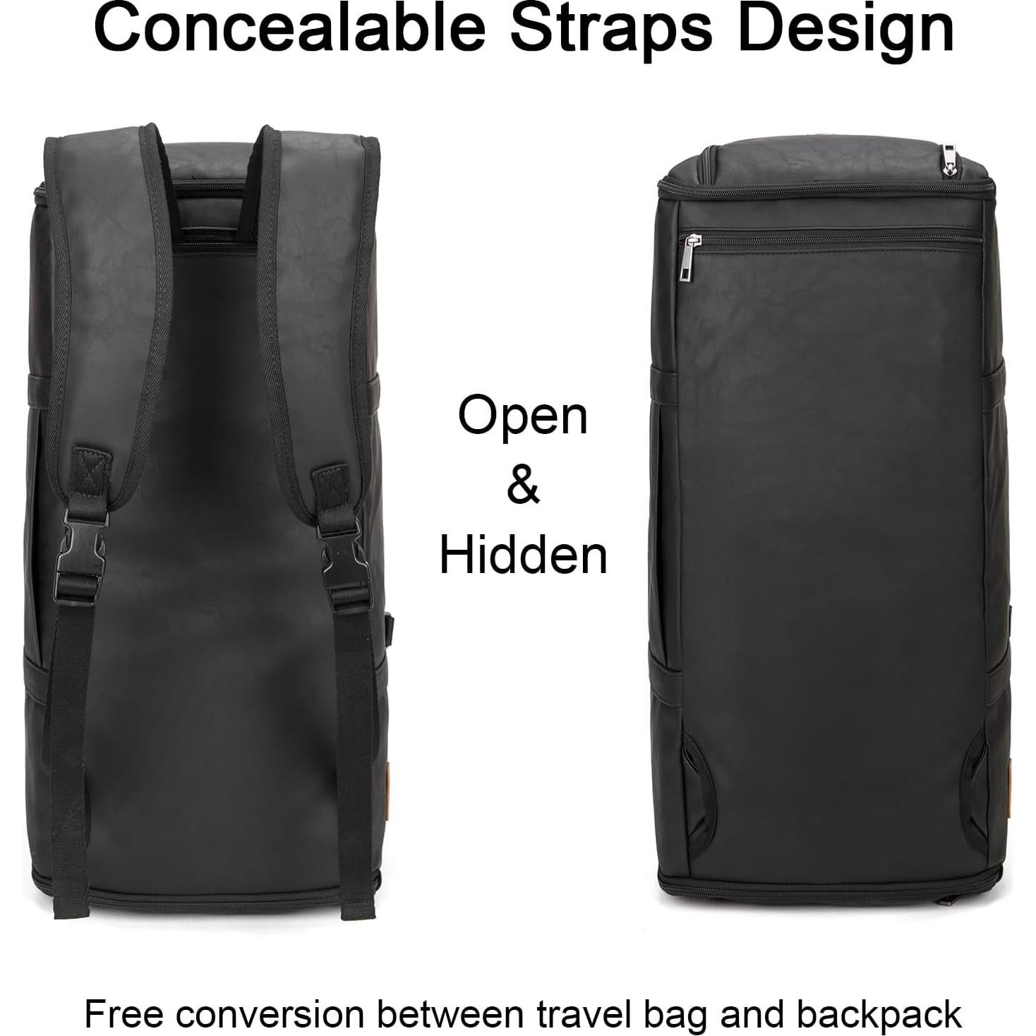 Bolsa de Ropa Seyfocnia 4 en 1 para Viaje Unisex 45L