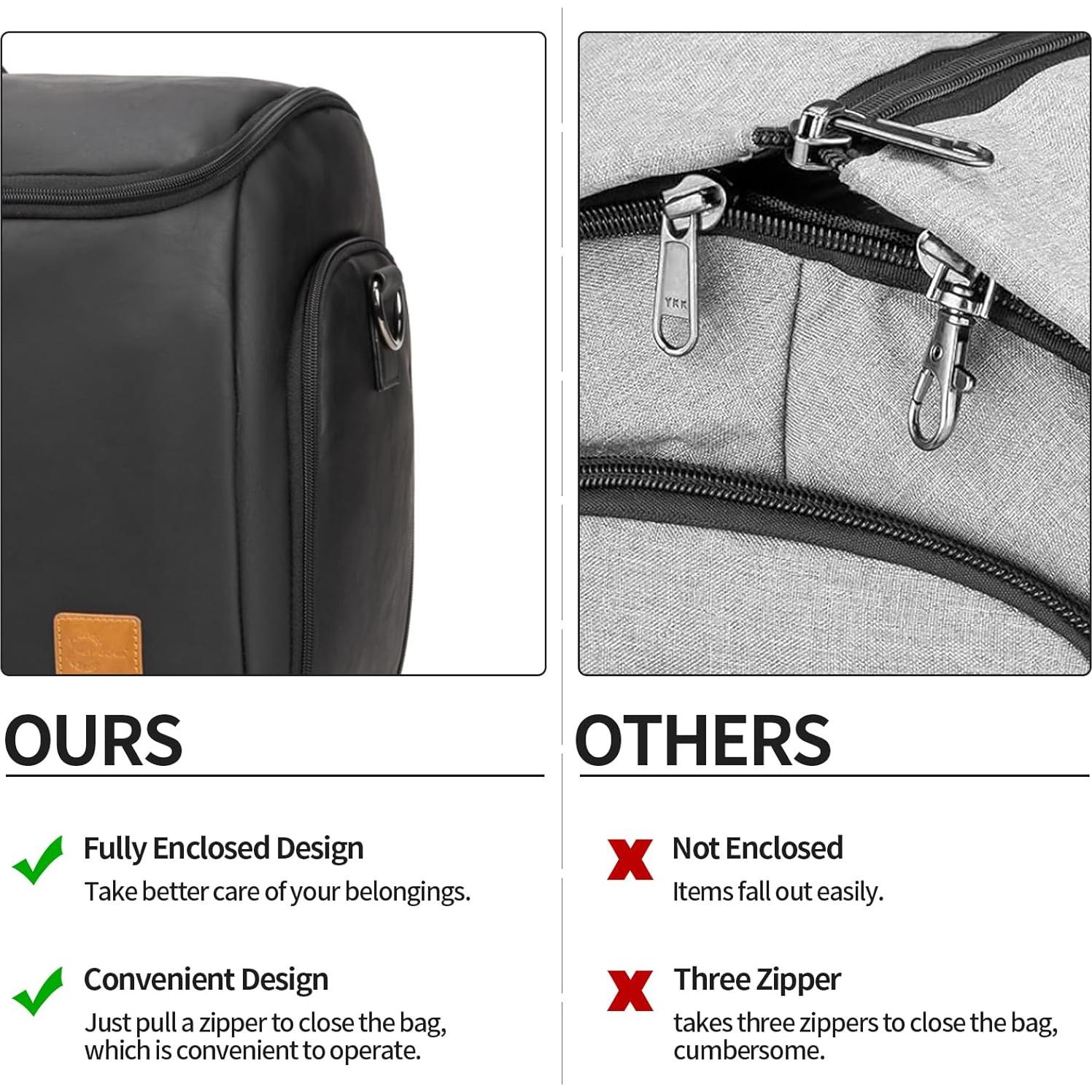 Bolsa de Ropa Seyfocnia 4 en 1 para Viaje Unisex 45L