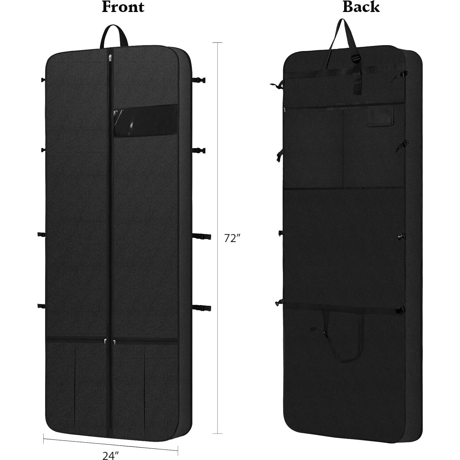 Bolsa de Vestido de Novia Kntiwiwo 183 cm con Bolsillos