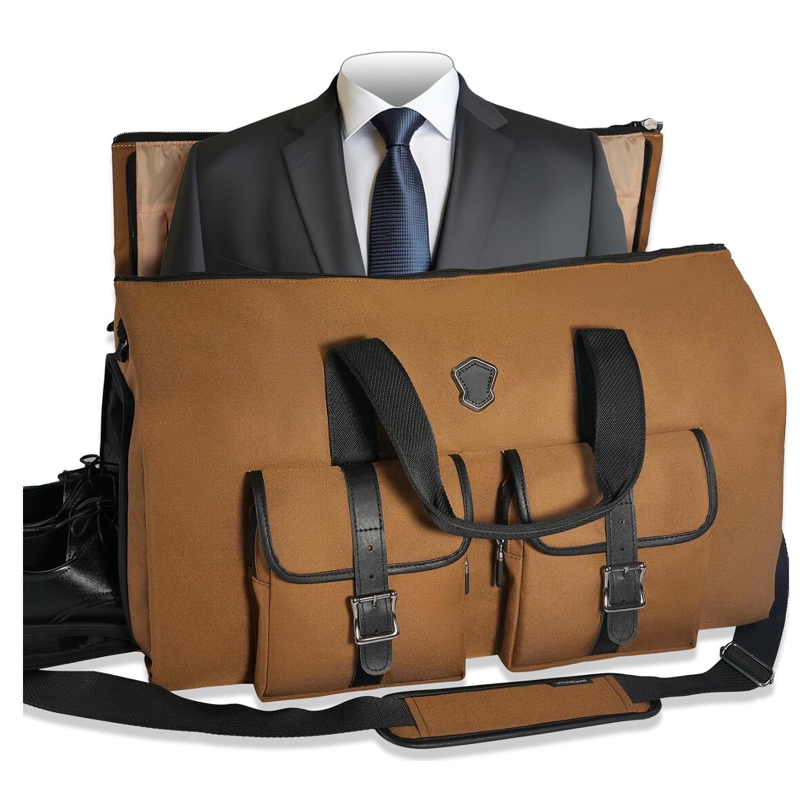 Bolsa Duffle para Ropa WELKINLAND 62L, 10 Bolsillos, Aprobada