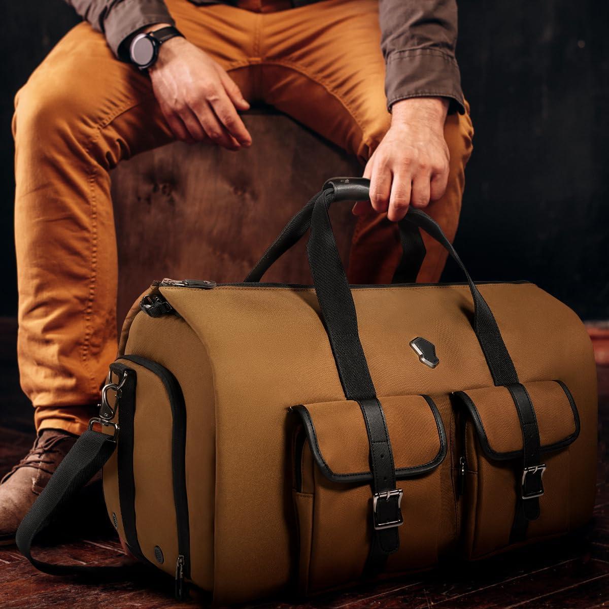 Bolsa Duffle para Ropa WELKINLAND 62L, 10 Bolsillos, Aprobada