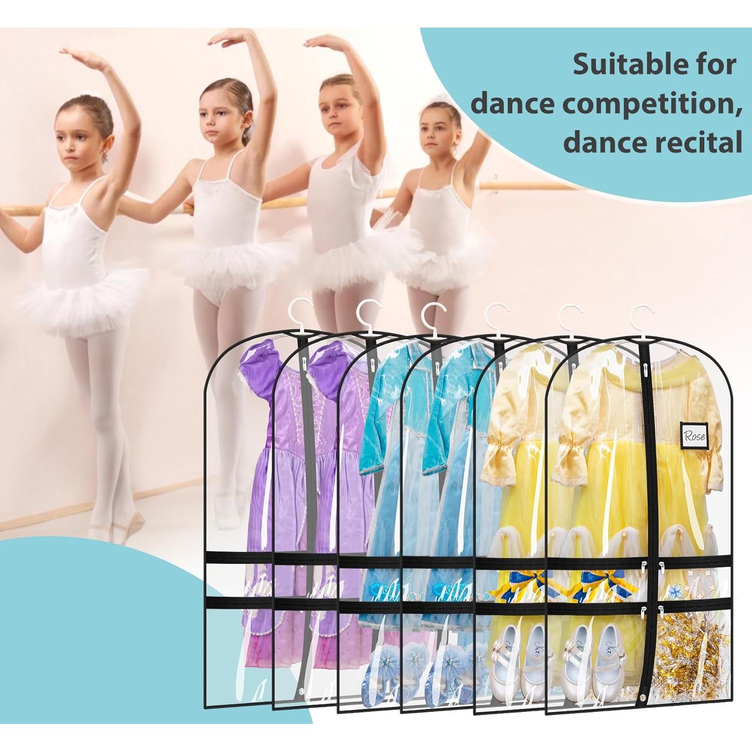 Bolsas de Vestuario Transparentes SLEEPING LAMB 6 Paquetes 101.6 cm