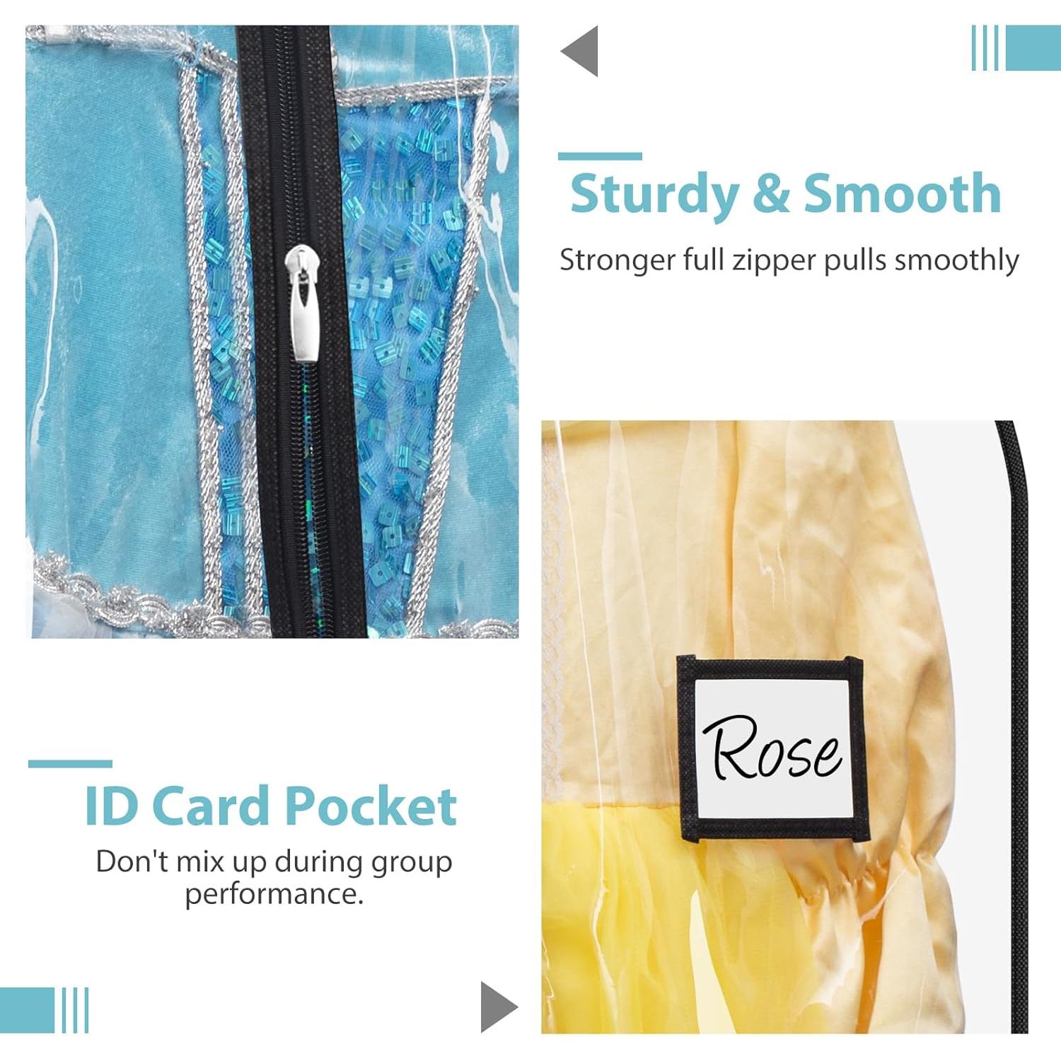 Bolsas de Vestuario Transparentes SLEEPING LAMB 6 Paquetes 101.6 cm