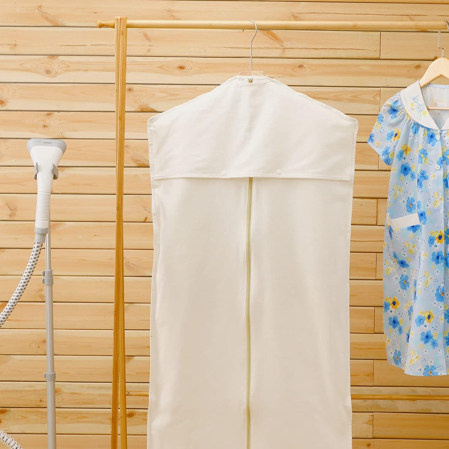 Bolsa de Vestido de Algodón Sotiff 177.8x60cm Plegable y Transpirable