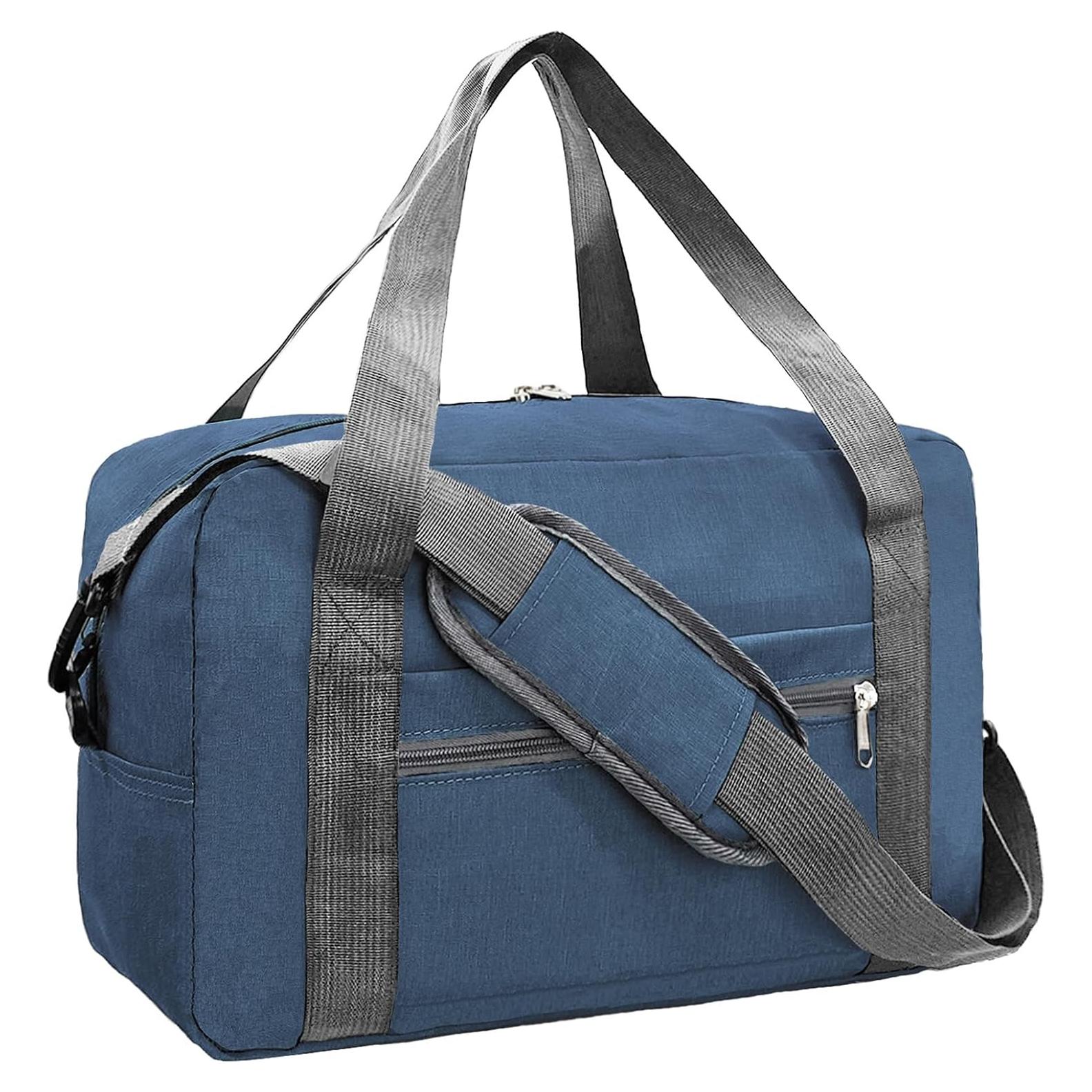 Bolsa de Viaje Duffle Spirit Airlines 30L Marino Plegable