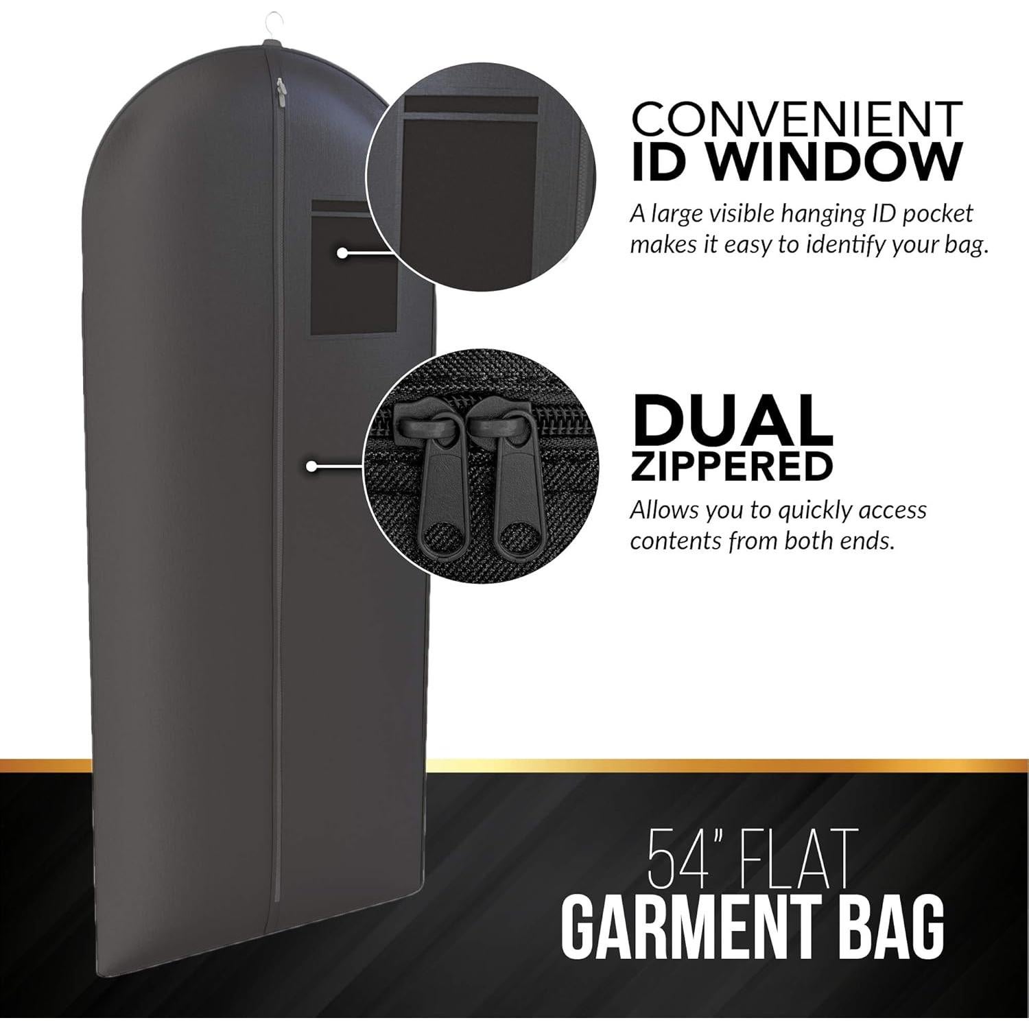 Bolsa de Viaje para Trajes y Vestidos Su Bolsa - 3 Piezas 137x61cm