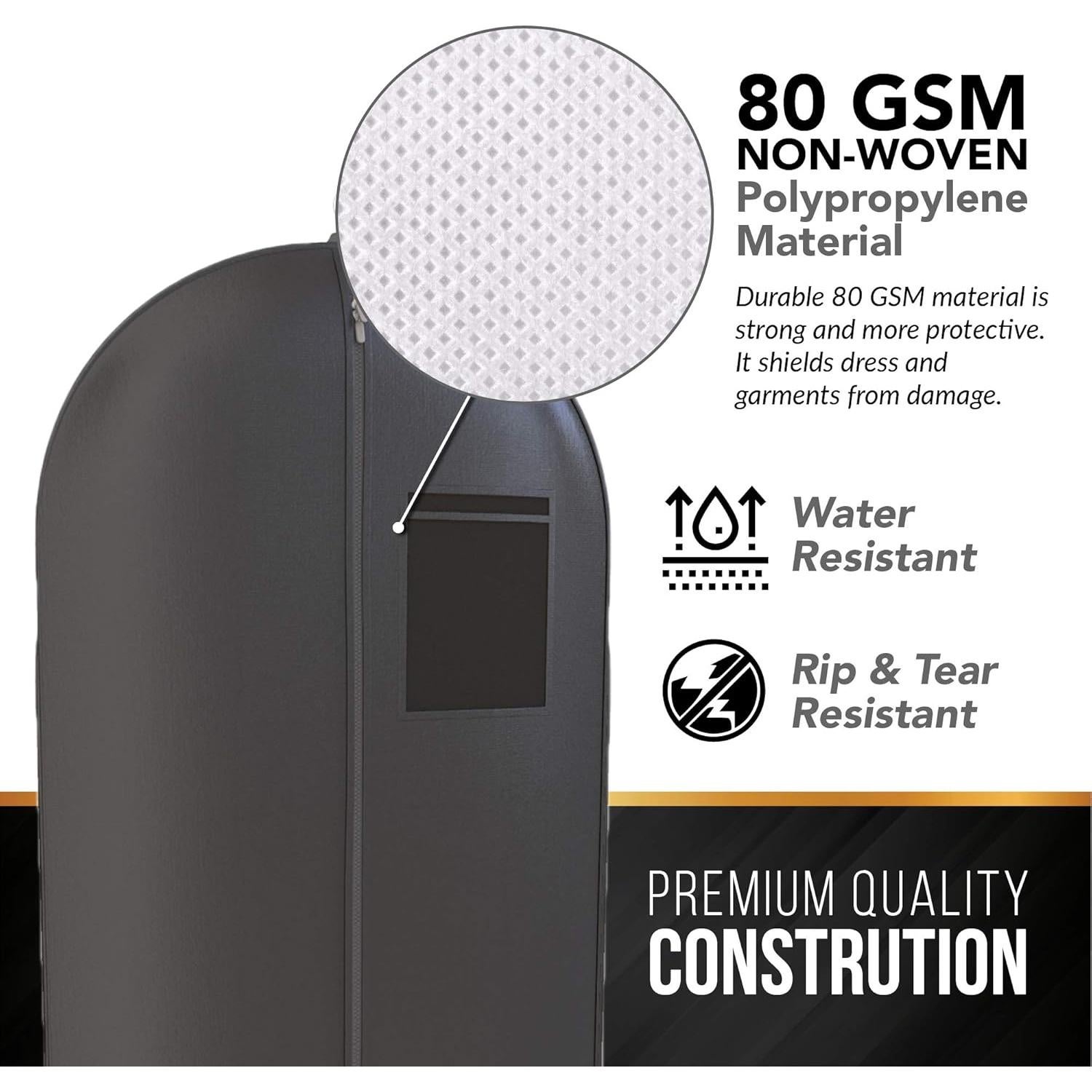 Bolsa de Viaje para Trajes y Vestidos Su Bolsa - 3 Piezas 137x61cm