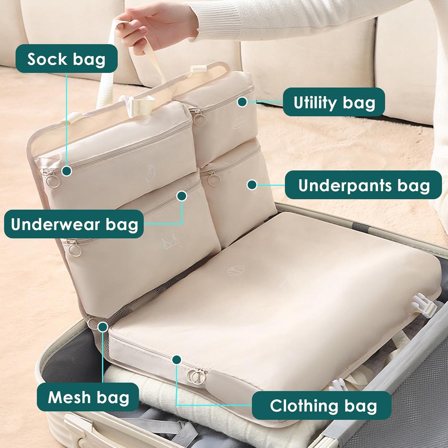 Bolsa de Viaje Plegable ReignSword para Ropa y Accesorios