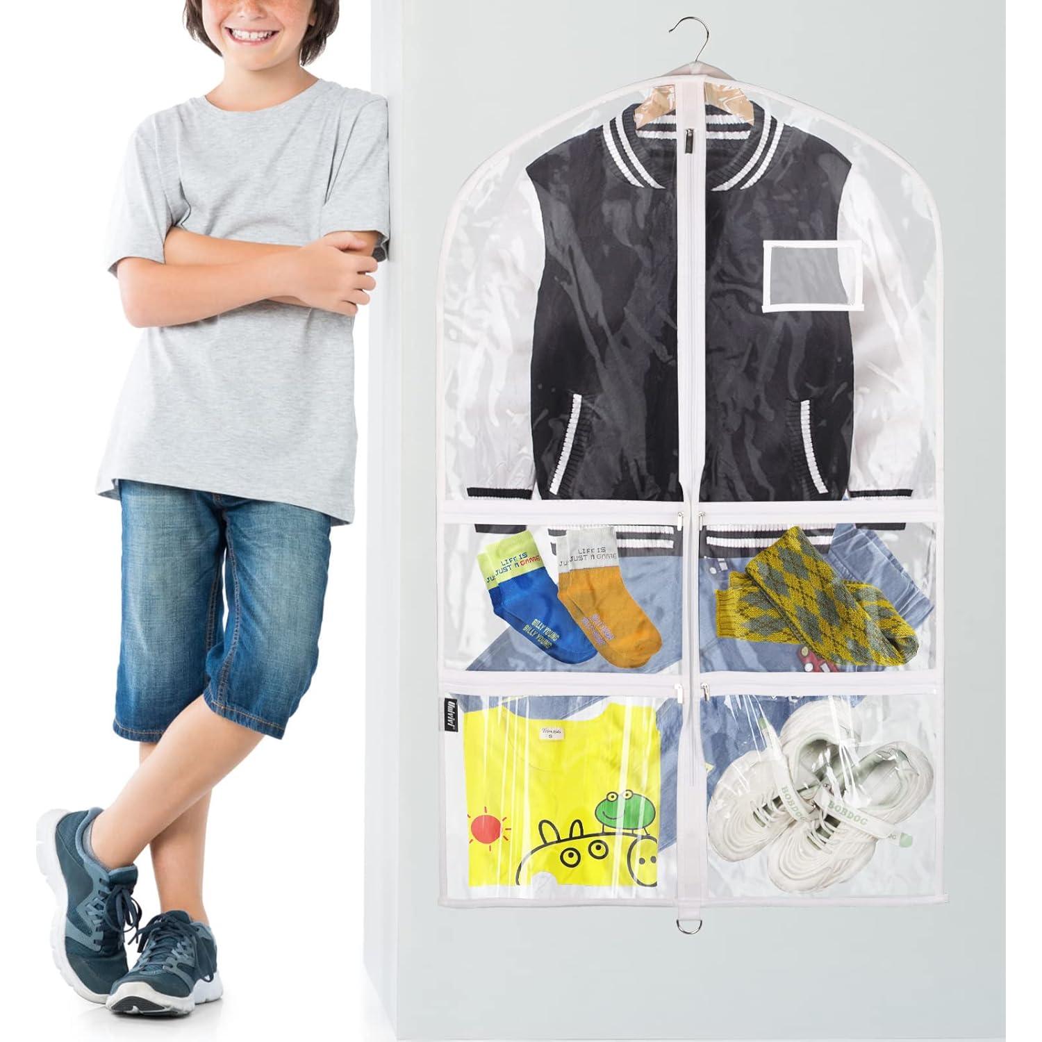 Bolsas de Vestuario de Danza Univivi - Paquete de 3, PVC 61x102cm