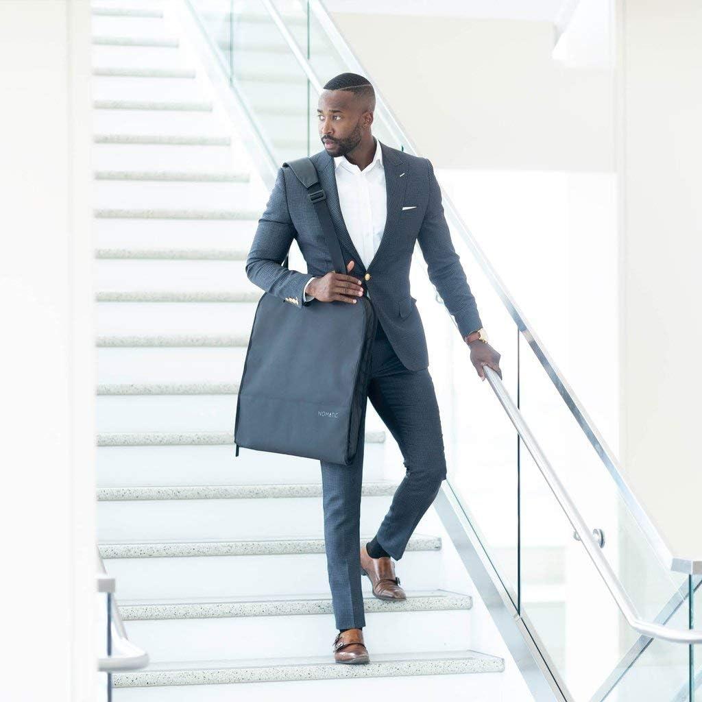 Bolsa de Ropa Colgante NOMATIC V2 - Nailon Negro, 3 Trajes