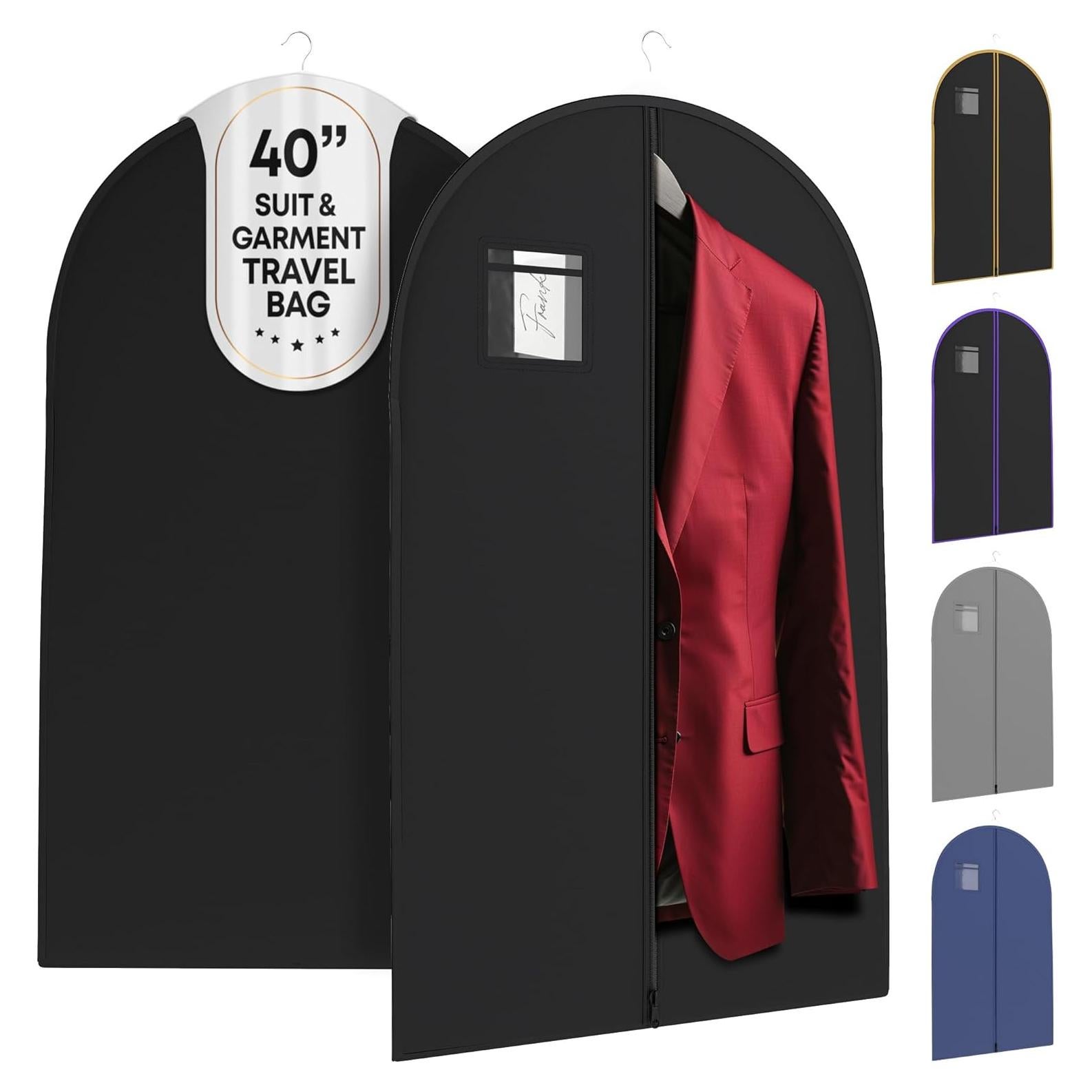 Bolsa de Viaje para Trajes Sus Bolsas 101.6x60.9cm Negro