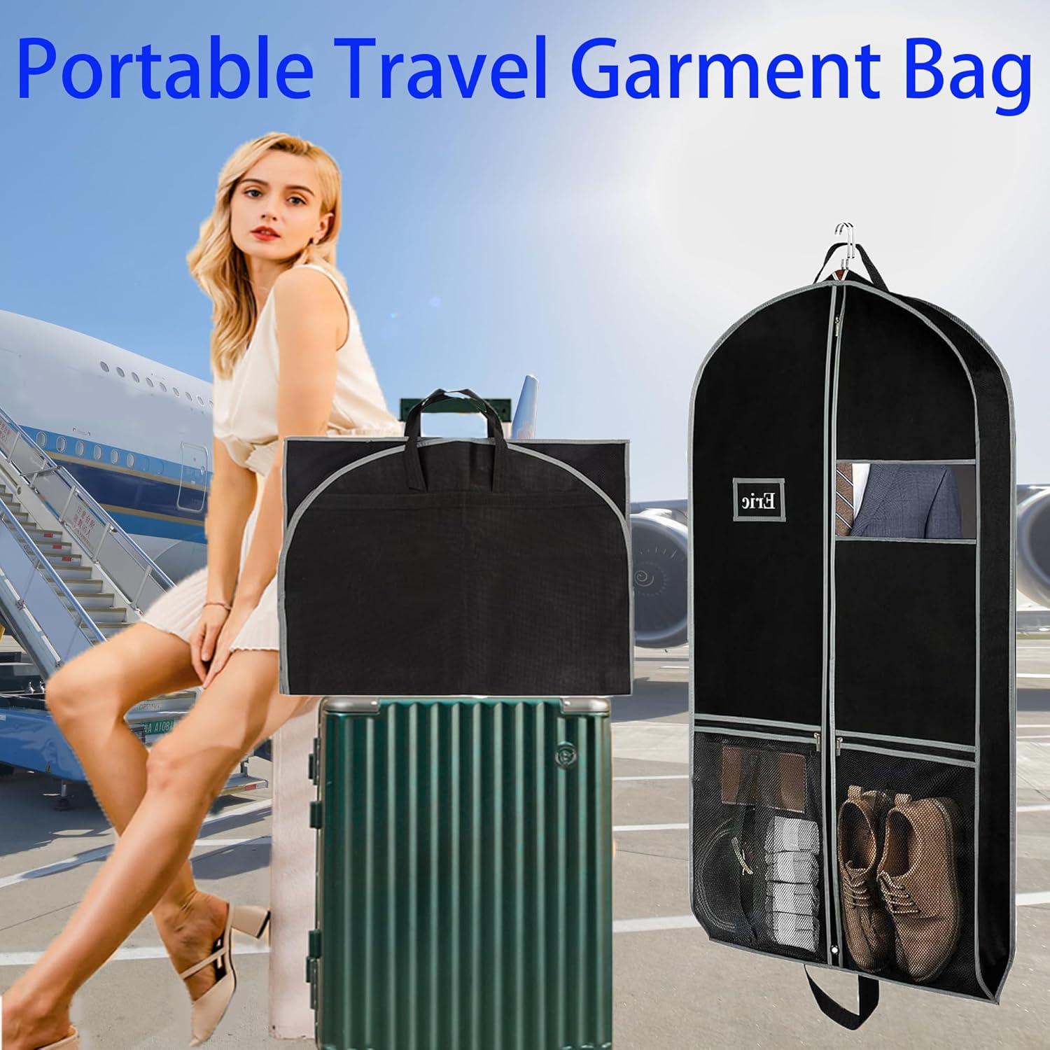 Paquete de 2 bolsas de traje colgantes MEGIESTO 109 cm