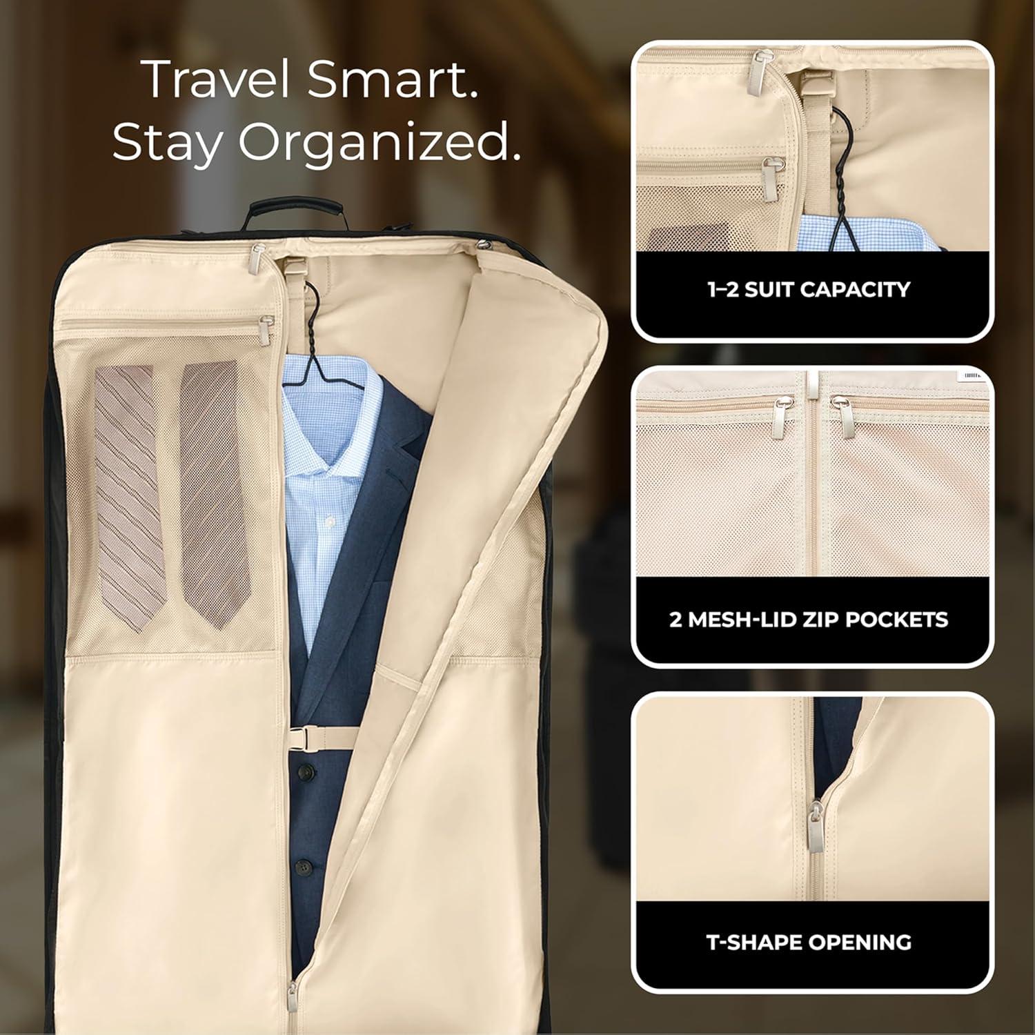 Bolsa de Ropa Clásica Briggs & Riley - Negro, 1.45 kg