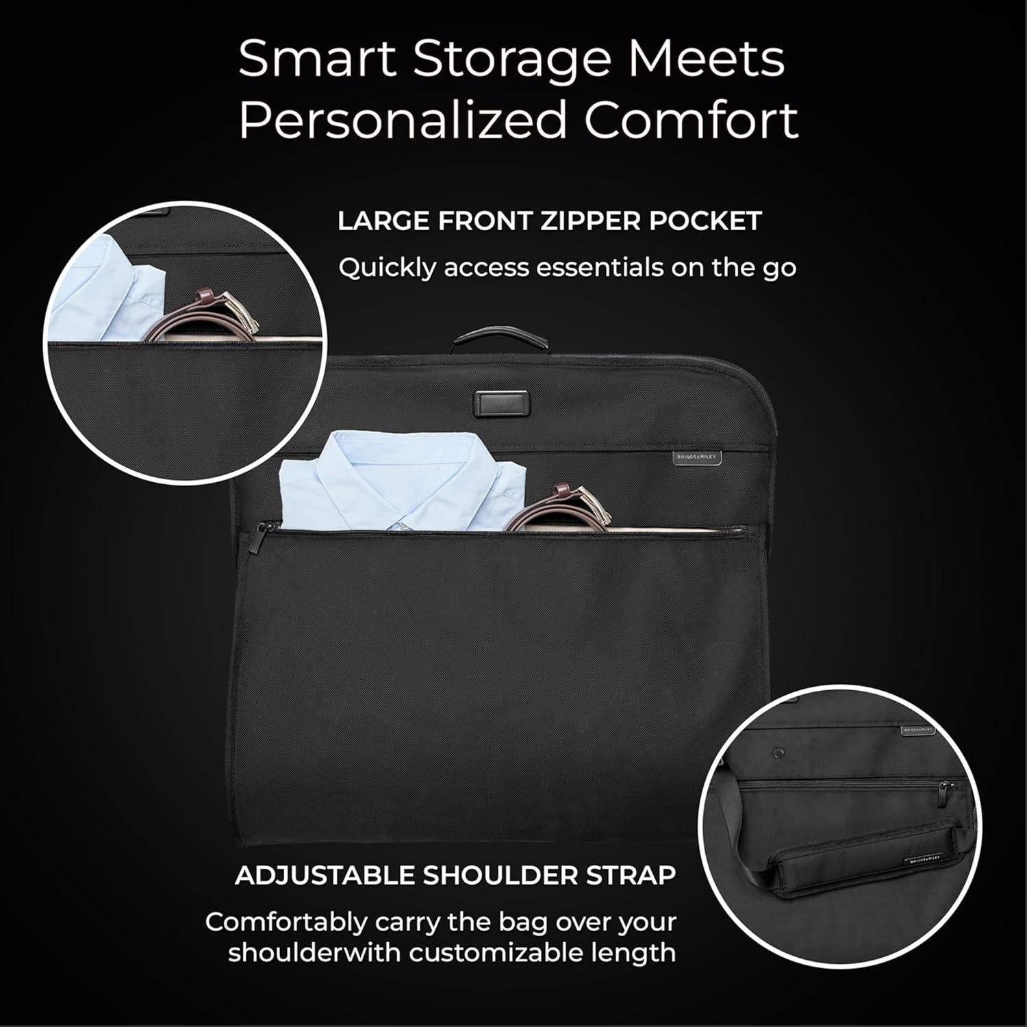 Bolsa de Ropa Clásica Briggs & Riley - Negro, 1.45 kg