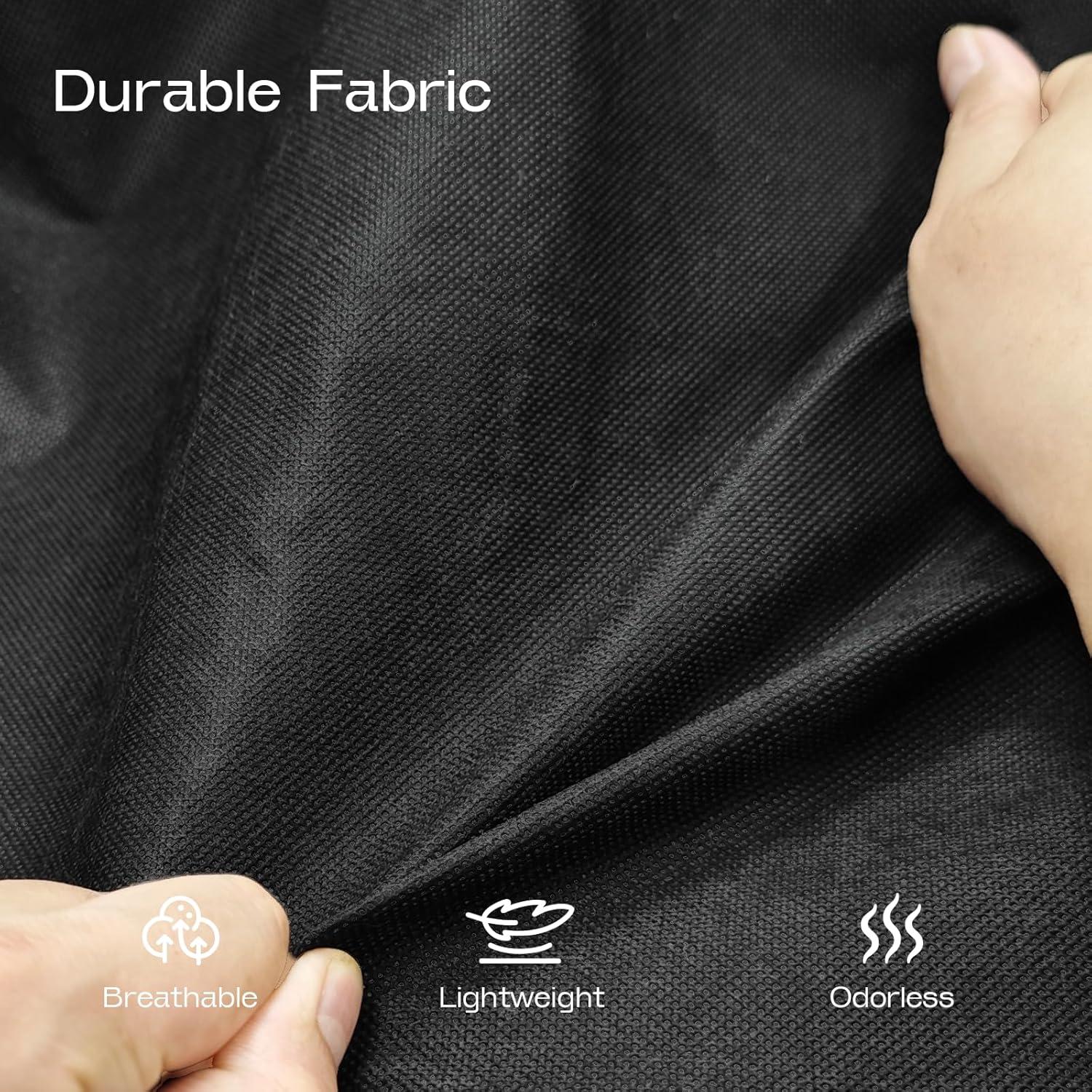 Bolsas de Ropa de Viaje Hopack 60" (152.4 cm) 2 Piezas Negro