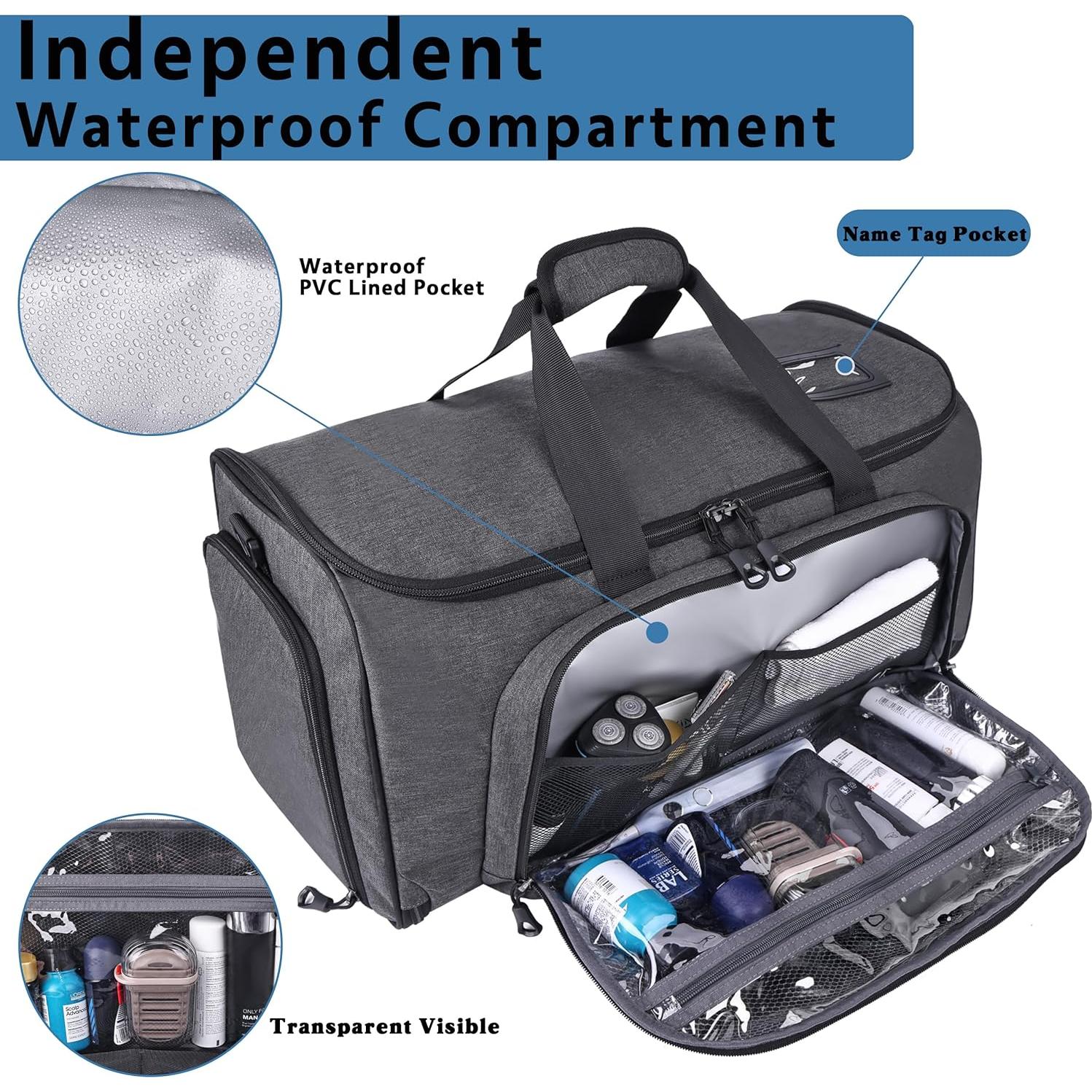 Bolsa Duffle HILOMON 50L para Ropa de Viaje Impermeable