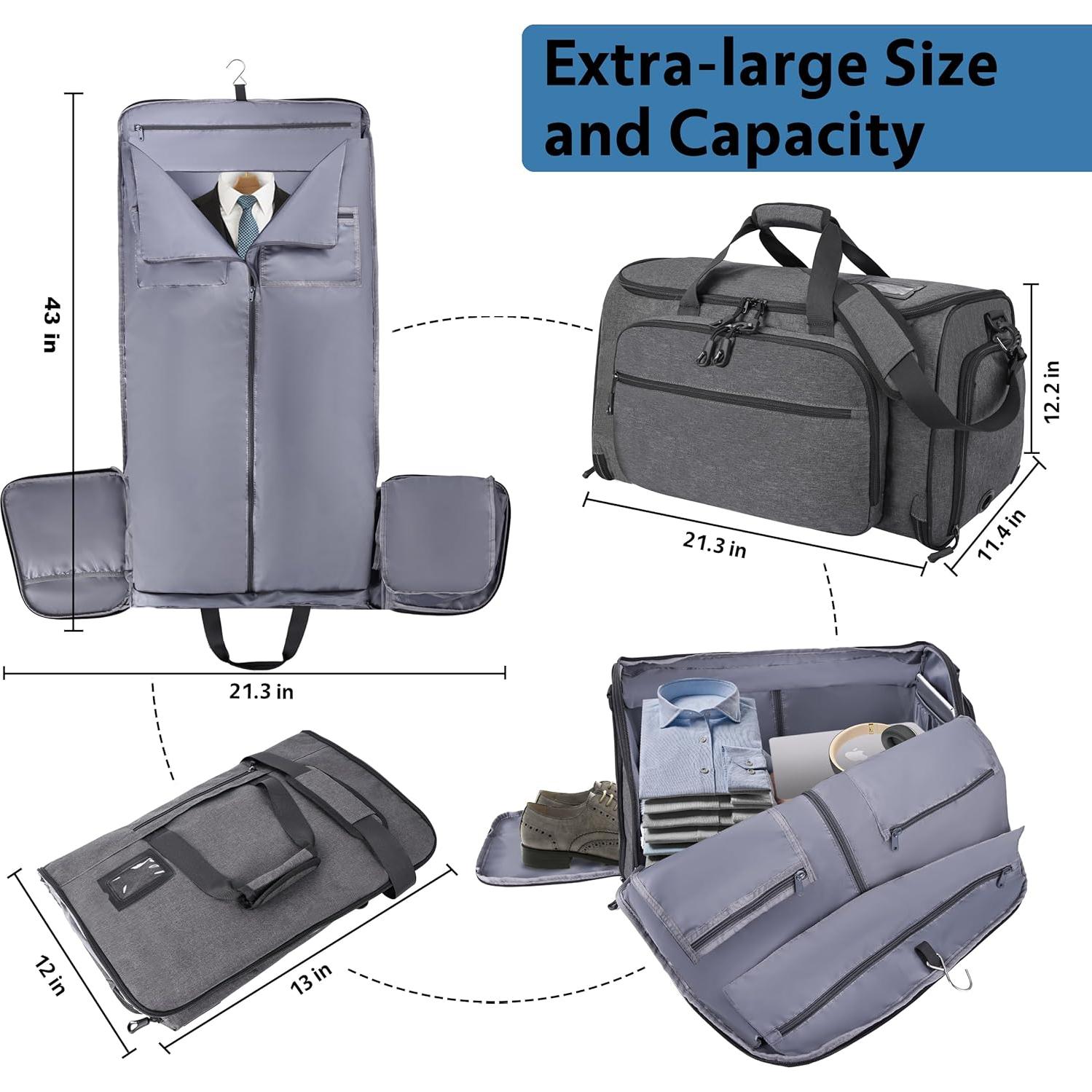 Bolsa Duffle HILOMON 50L para Ropa de Viaje Impermeable