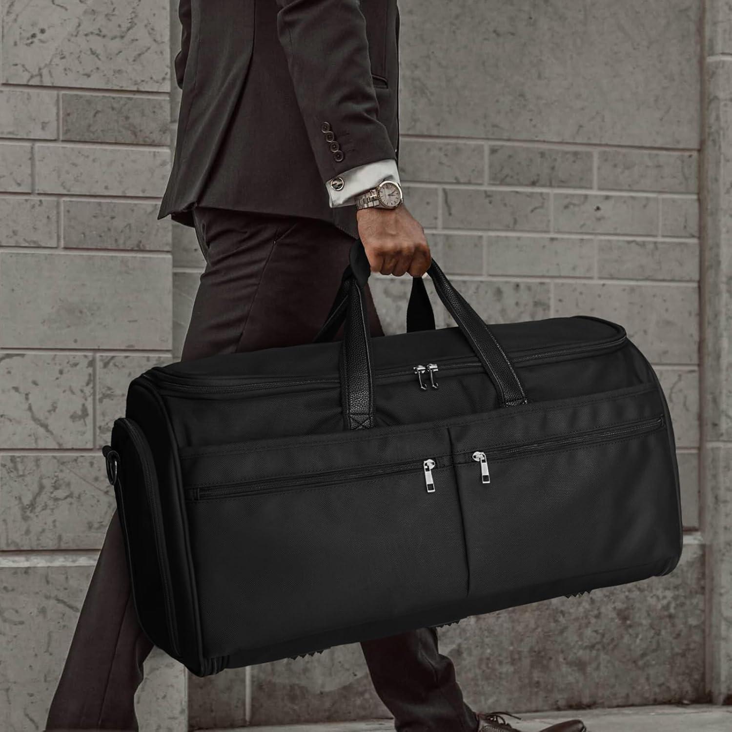 Bolsa Duffle de Viaje TRITOUR Nylon Negro 2.29 kg