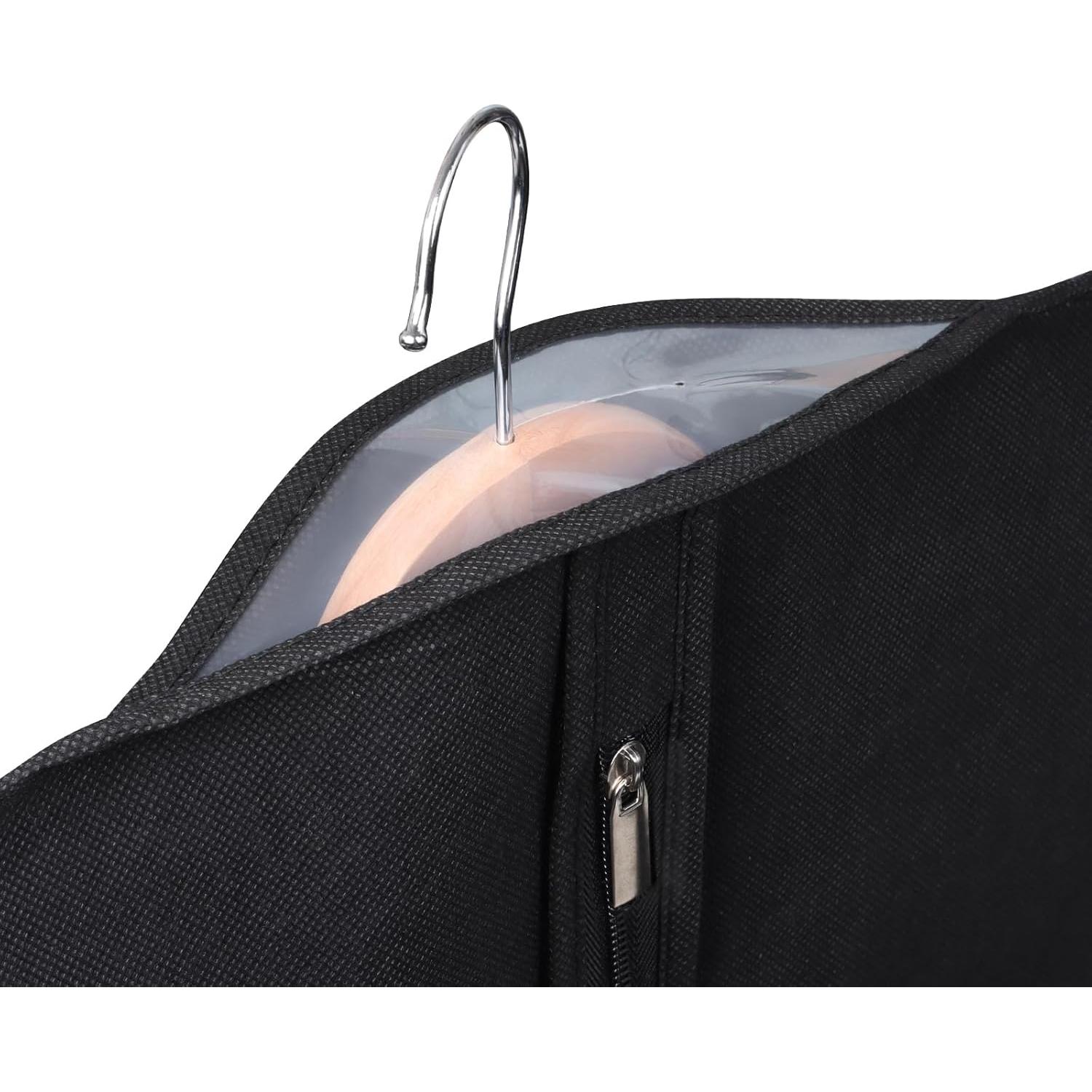 Bolsas para Trajes Univivi 10 Piezas 101.6 cm Negro