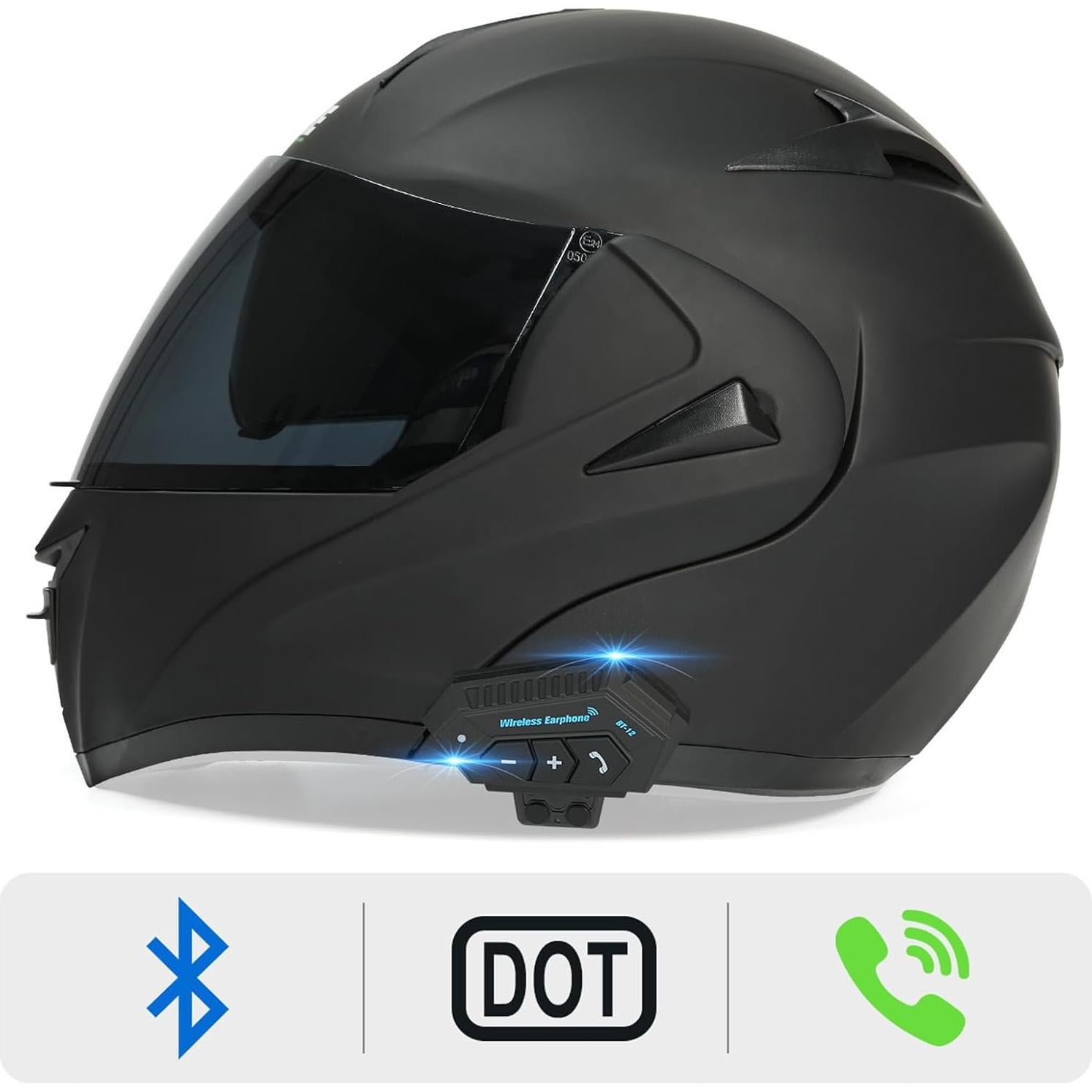 Casco Modular Bluetooth FRBRK F/803 Doble Visera 2.19kg