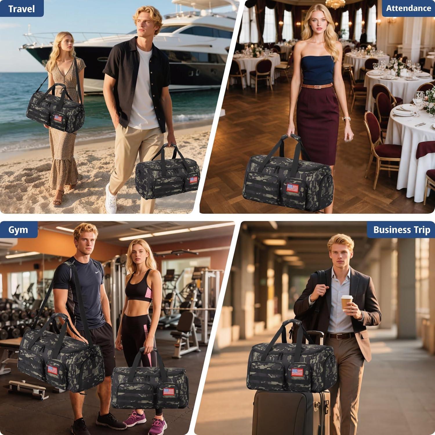 Bolsa Táctica 3-en-1 ATRIPACK 55L Resistente al Agua