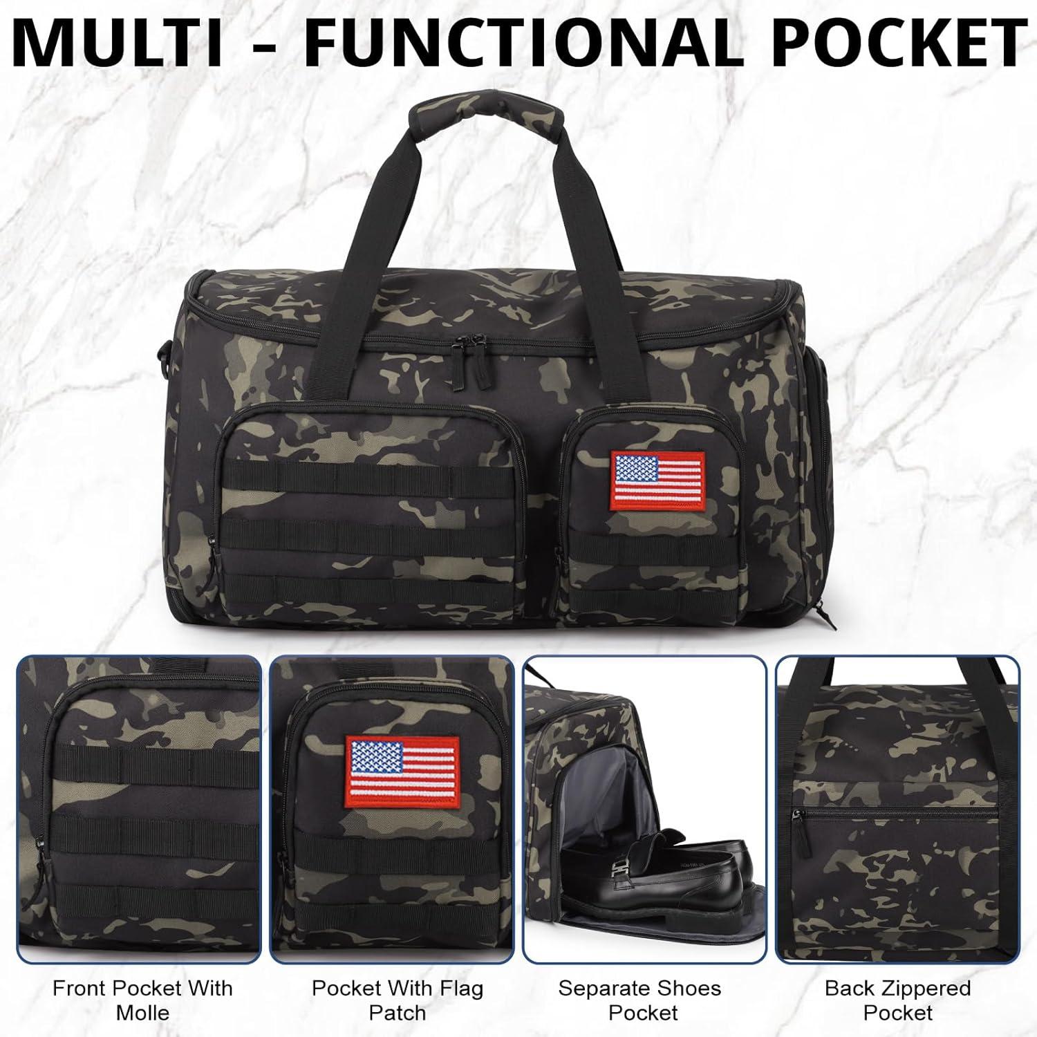 Bolsa Táctica 3-en-1 ATRIPACK 55L Resistente al Agua