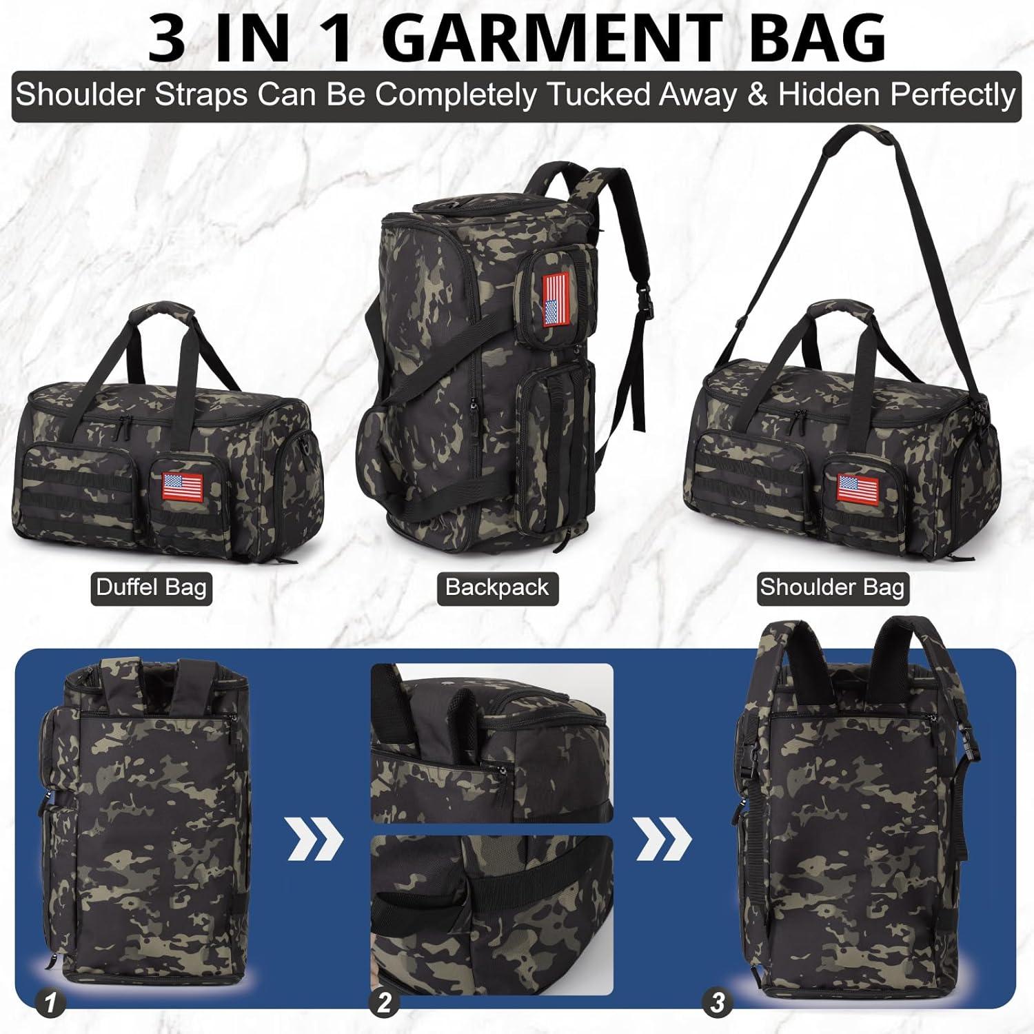 Bolsa Táctica 3-en-1 ATRIPACK 55L Resistente al Agua