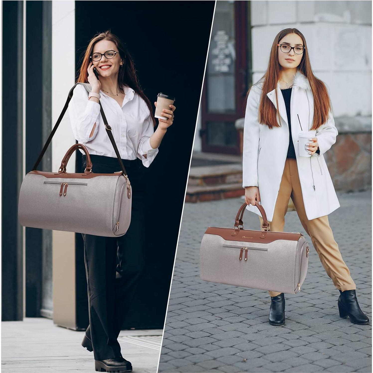 Bolsa de Ropa Convertible Modoker 45L con Compartimento para Zapatos