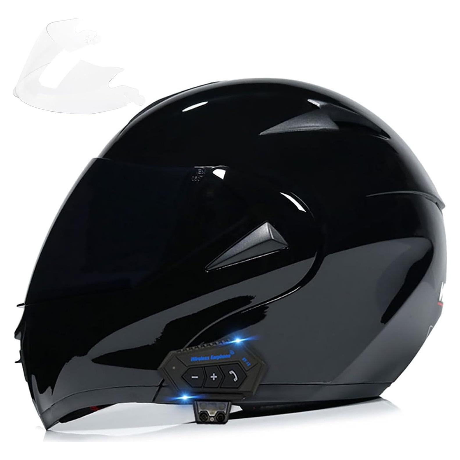 Casco Modular FRBRK F/803 Bluetooth Doble Visera Negro