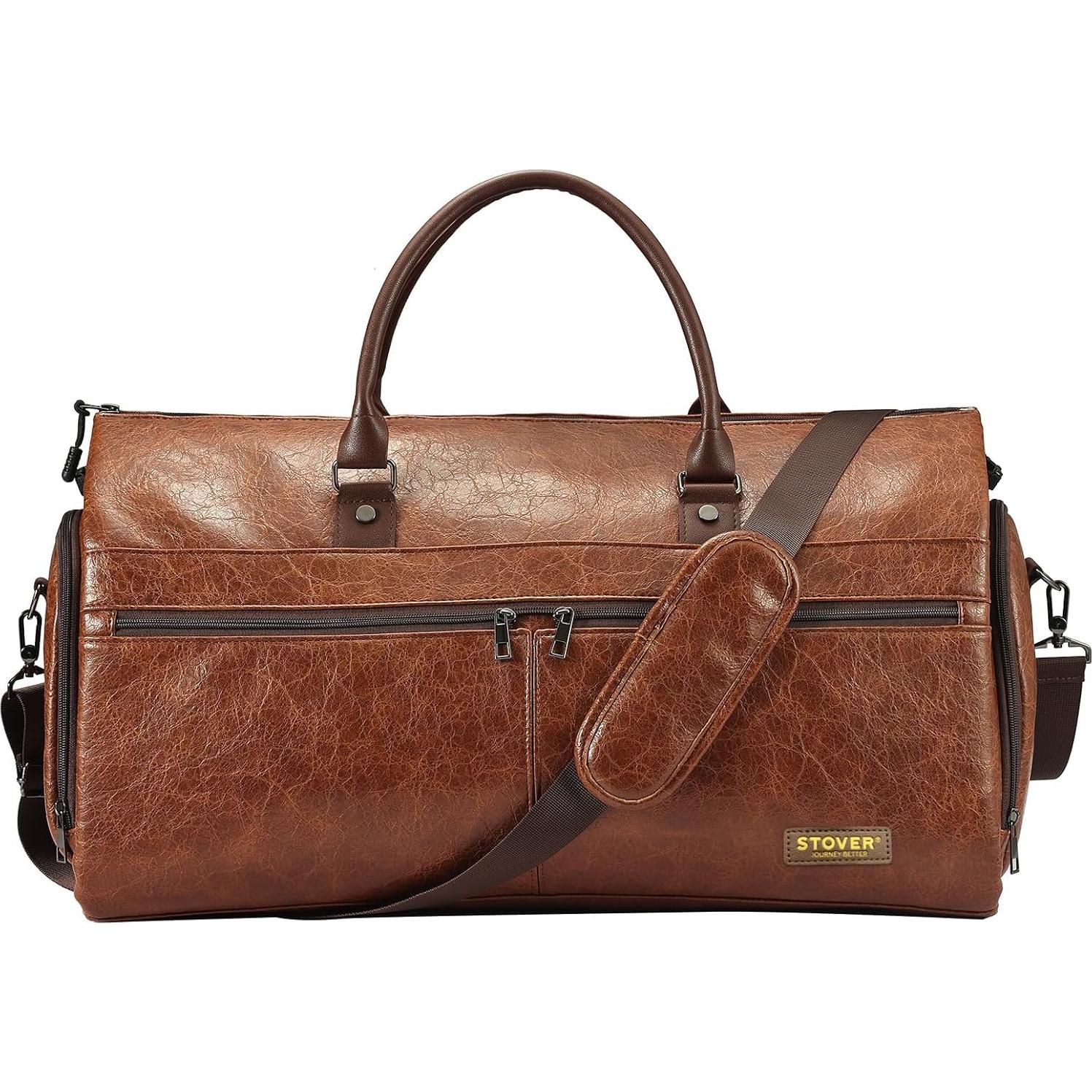 Bolsa de Viaje Duffle STOVER 2-en-1 Grande 57L Marrón