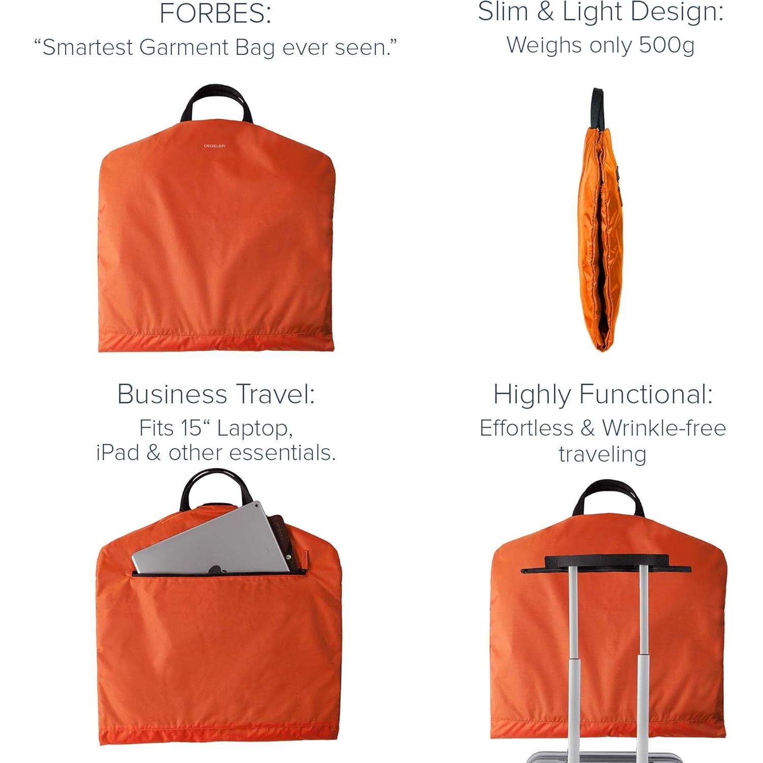 Bolsa de Ropa de Mano DEGELER SkyHanger - Nylon Repelente al Agua