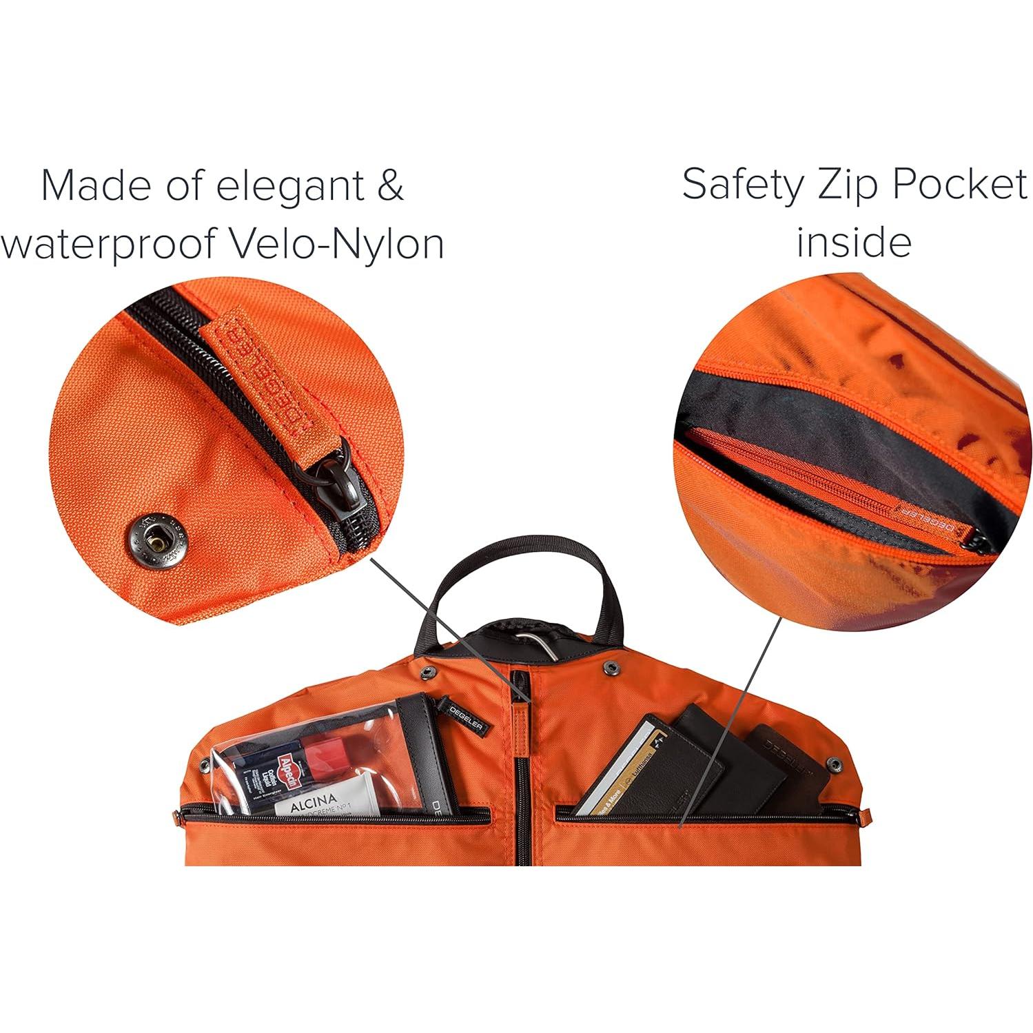 Bolsa de Ropa de Mano DEGELER SkyHanger - Nylon Repelente al Agua