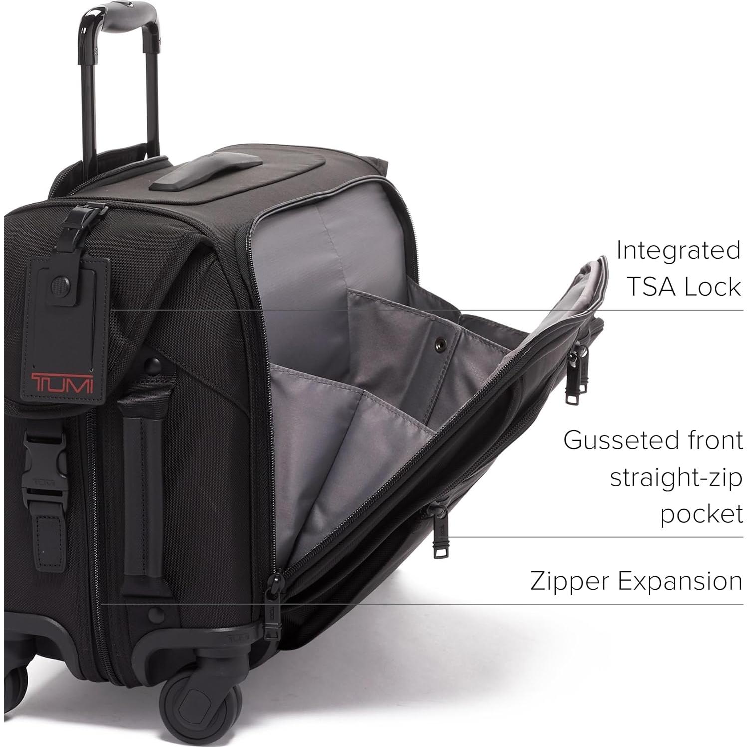 TUMI Alpha Garment Carry-On 4 Ruedas 30L Negro