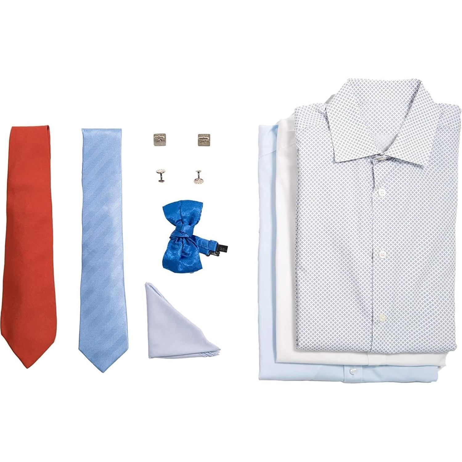 DEGELER Bolsa para Camisas Azul - Organizador de Viaje 40cm