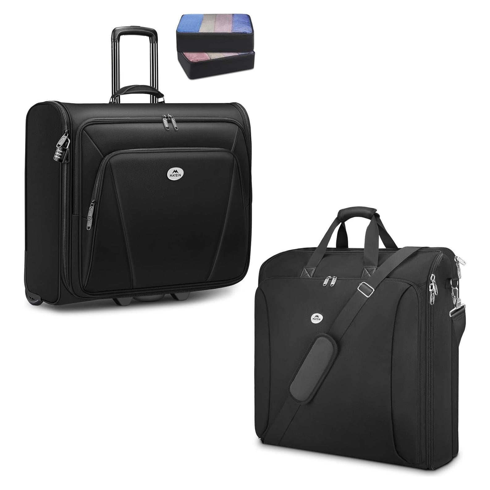 Bolsa de Ropa Rodante MATEIN con Compartimento para Laptop 43.9 cm