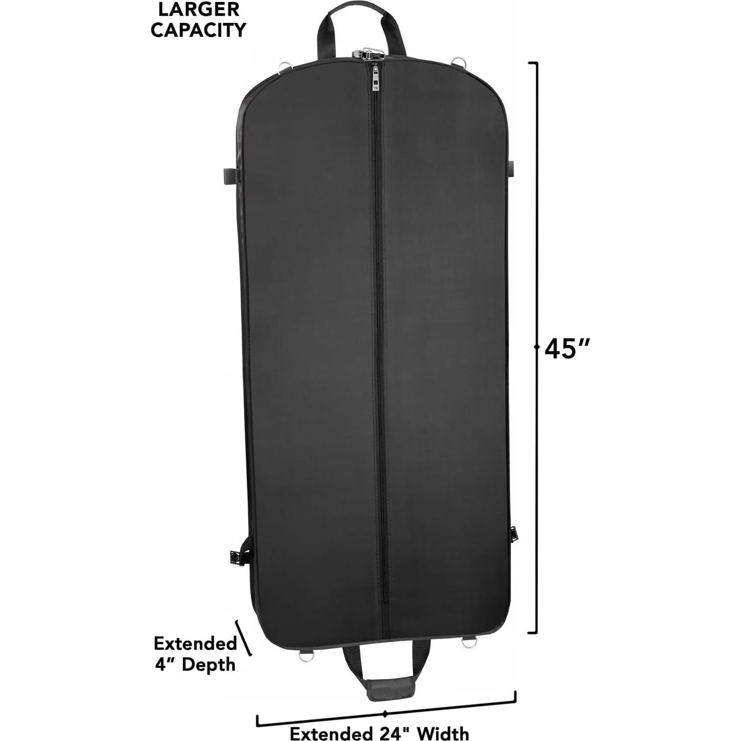 Bolsa de Prendas WallyBags 114cm Premium Extra Ancha Negra