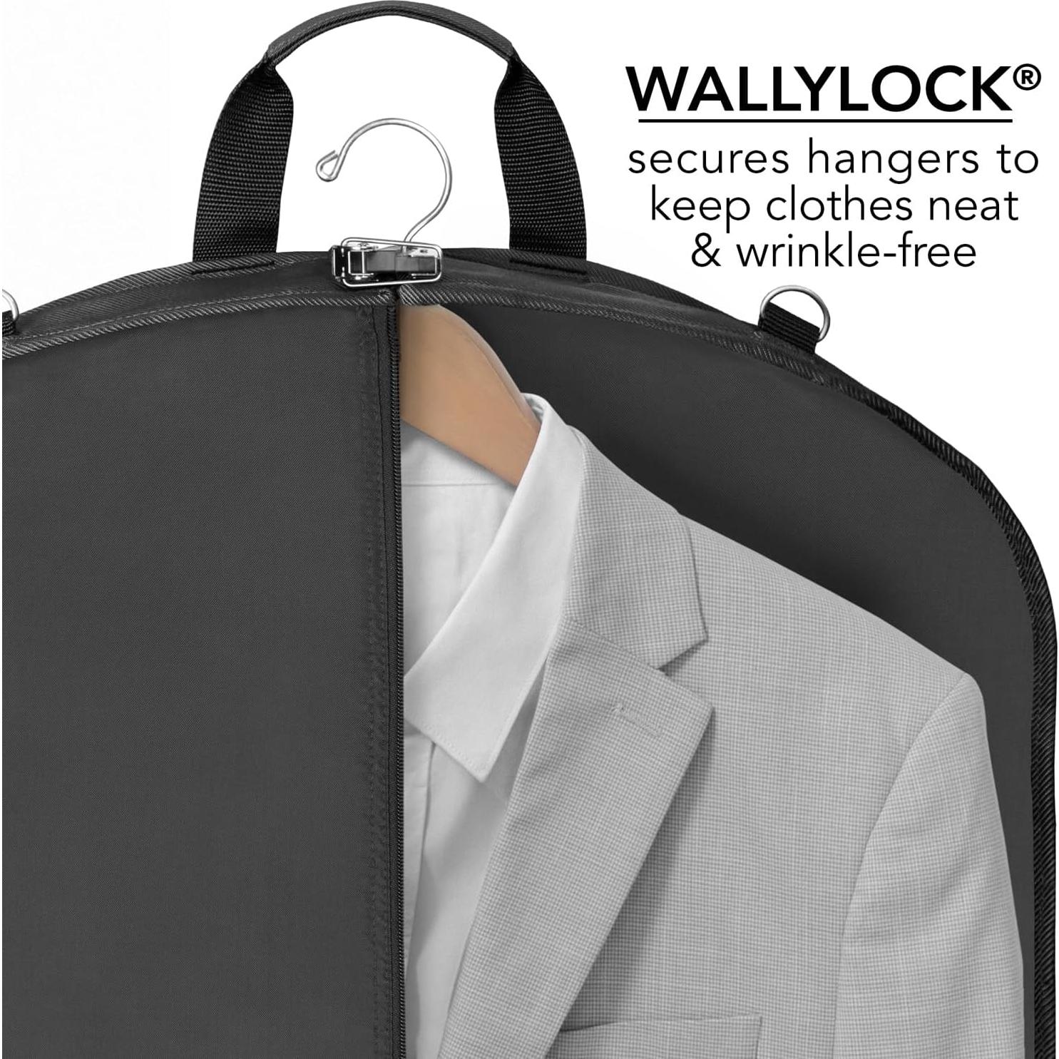 Bolsa de Prendas WallyBags 114cm Premium Extra Ancha Negra