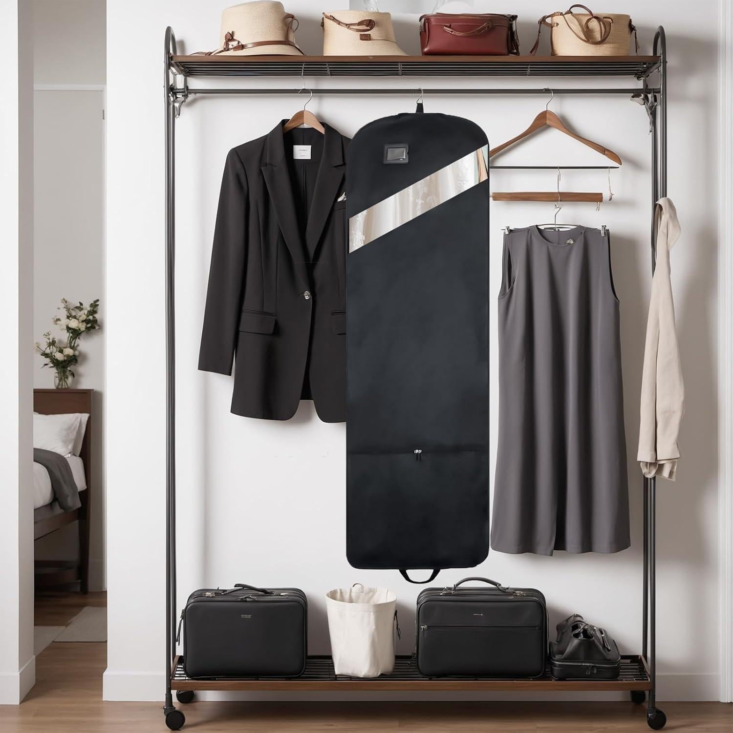 Bolsa de Ropa Plegable GUHAMN 167.6 cm para Vestidos y Trajes