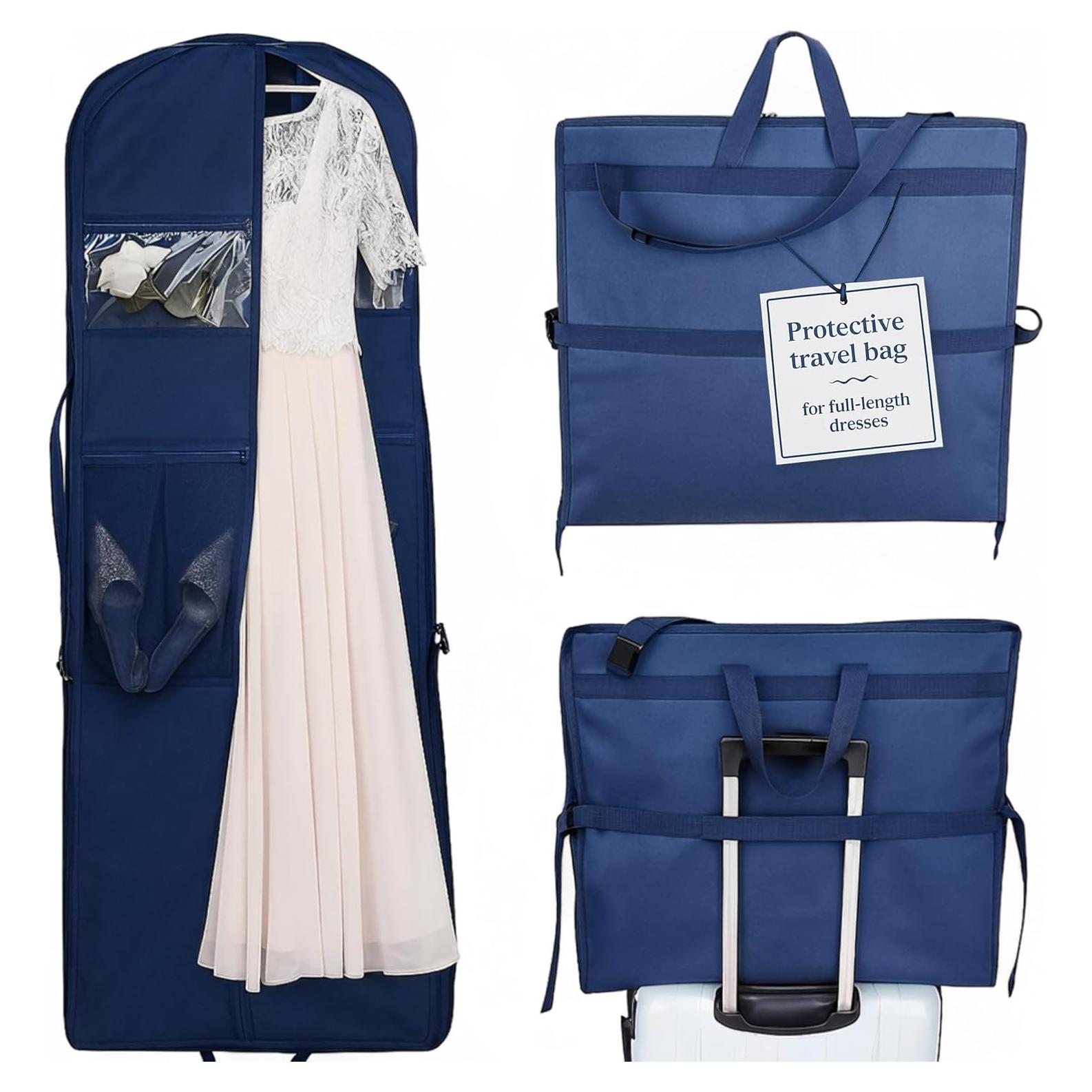 Funda para vestido de boda ScratchRetail 182.88 cm impermeable