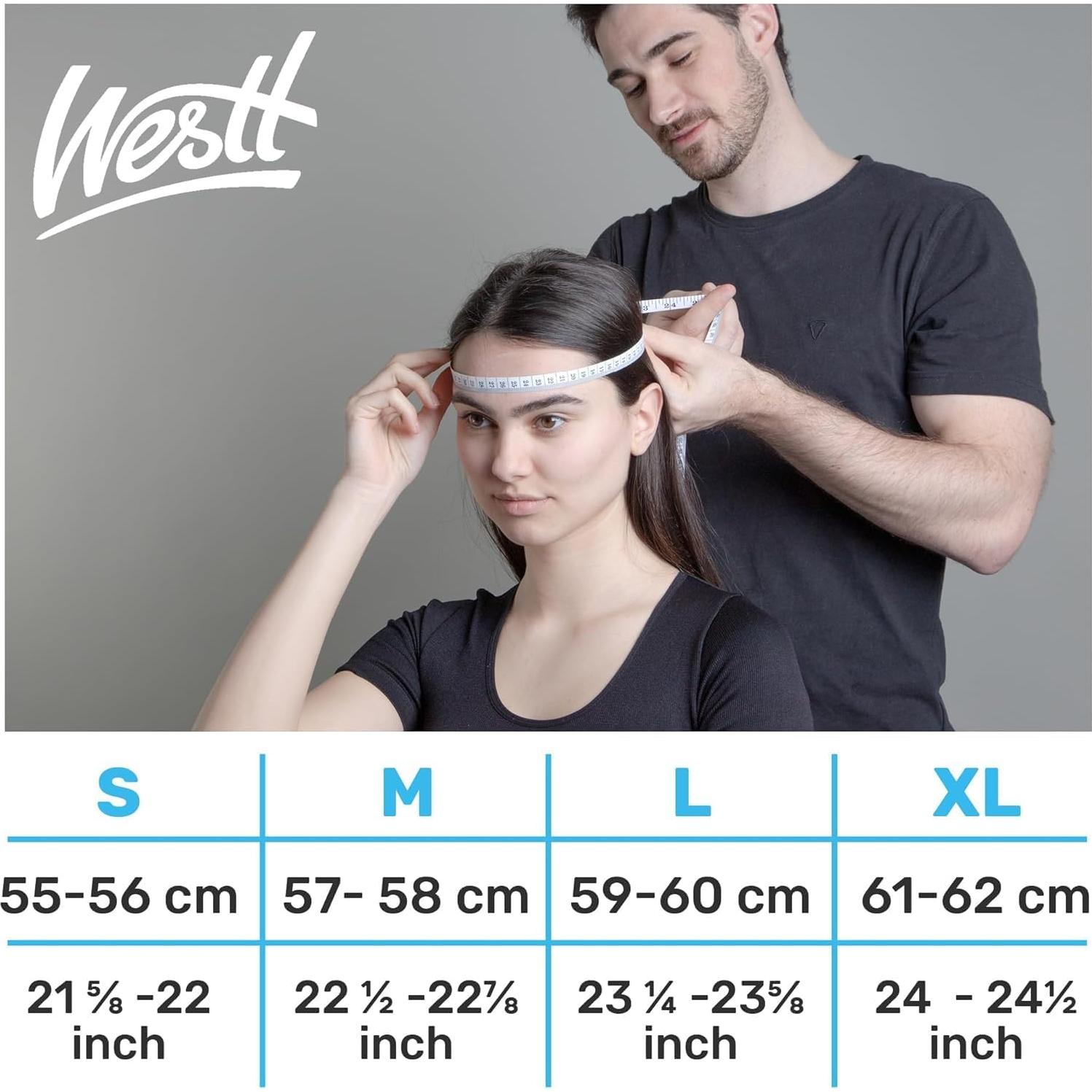 Casco Modular Westt Torque Doble Visera 1.55 kg Blanco