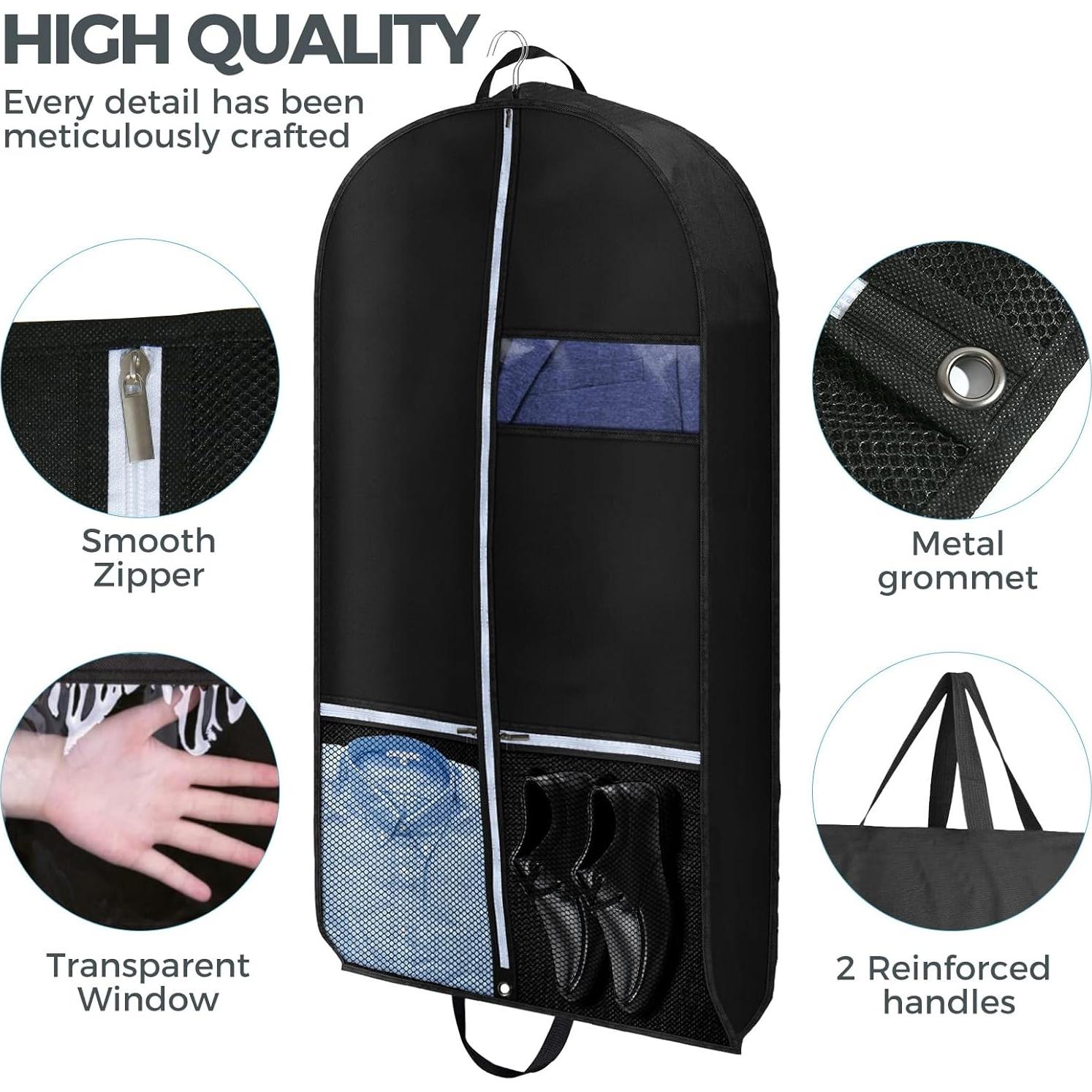 Bolsas de Ropa para Viaje AURUZA 43" 2 Pcs Almacenamiento