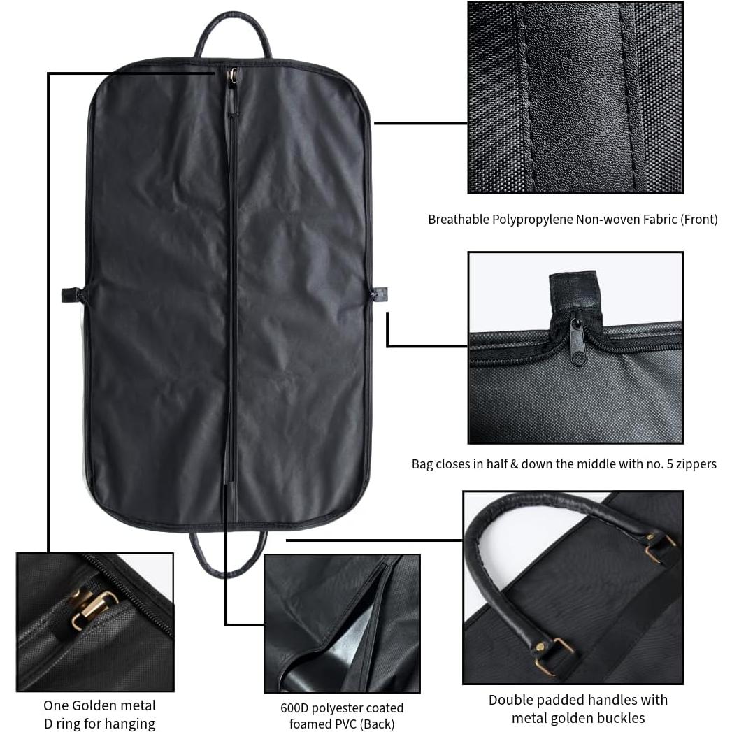 Bolsa de Ropa Plegable TUVAINC 97.79 cm para Trajes y Vestidos