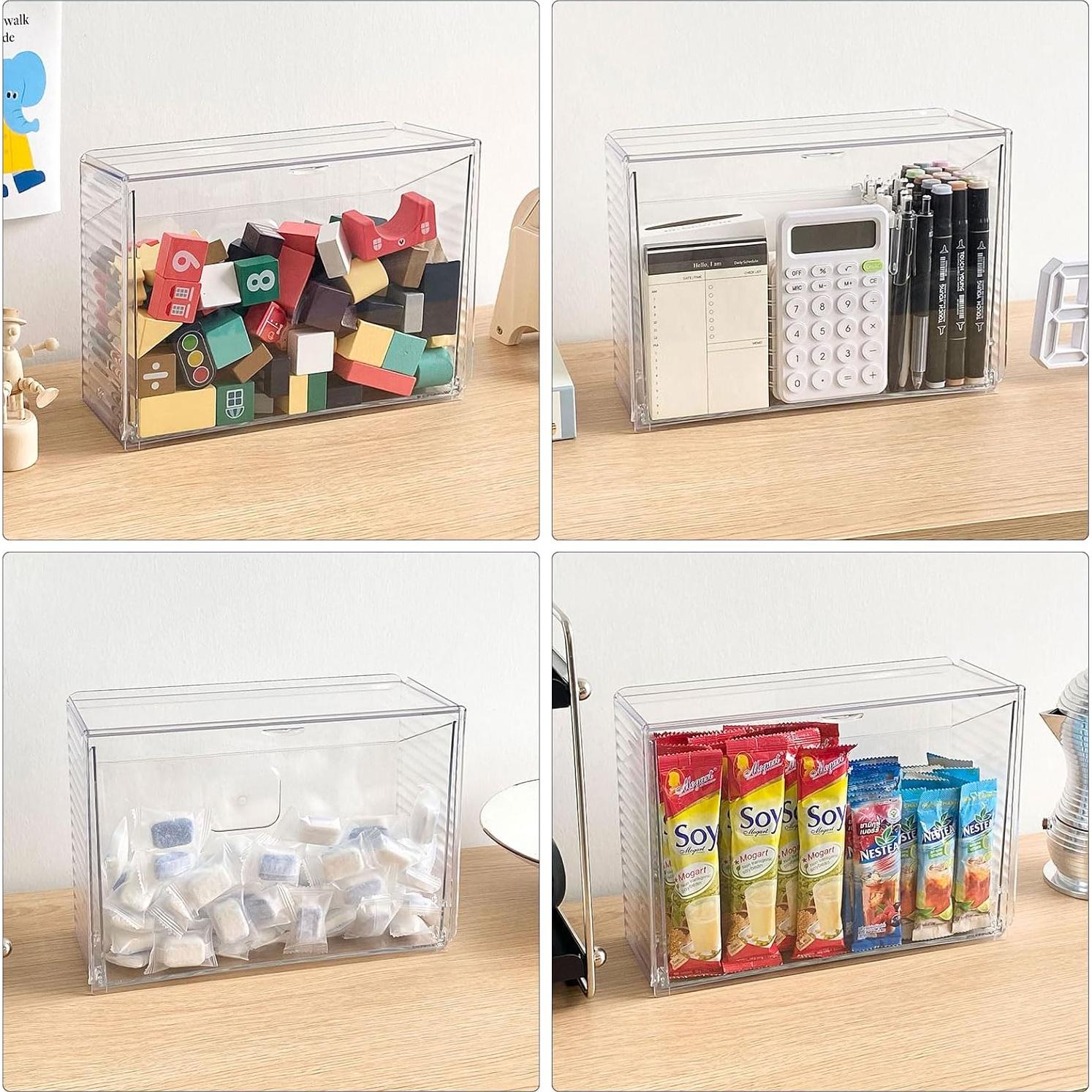 Organizador de Cocina NINEWEEN Transparente para Cápsulas y Esponjas